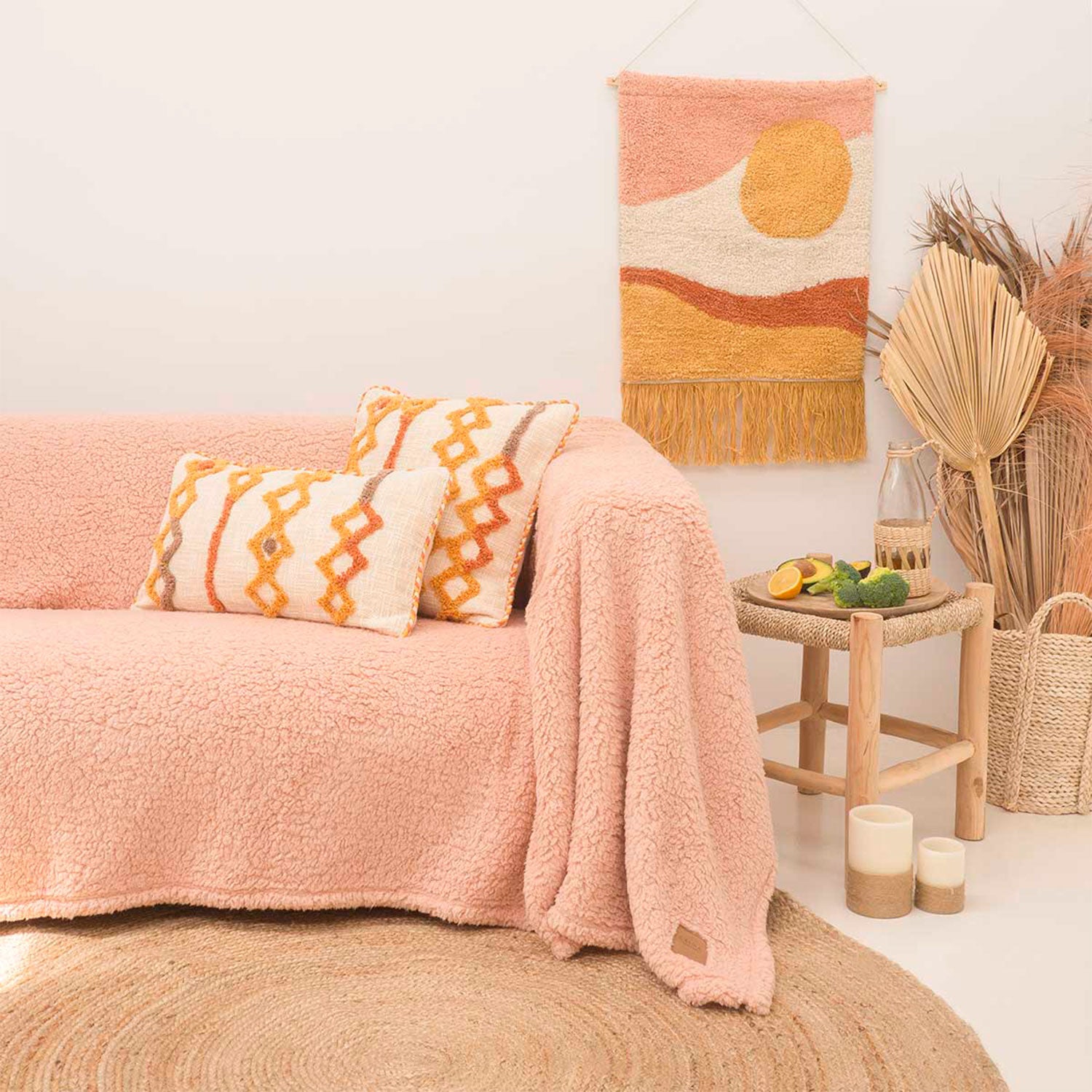 Manta Tedy 120x180 Rosado - Form Design