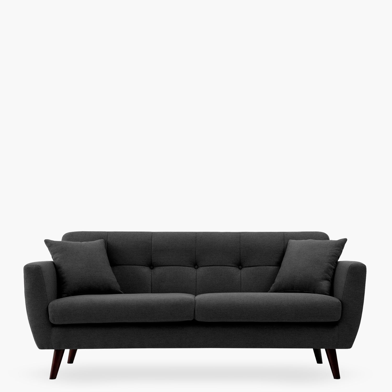 Sofá Monaco 3C grafito - Form Design