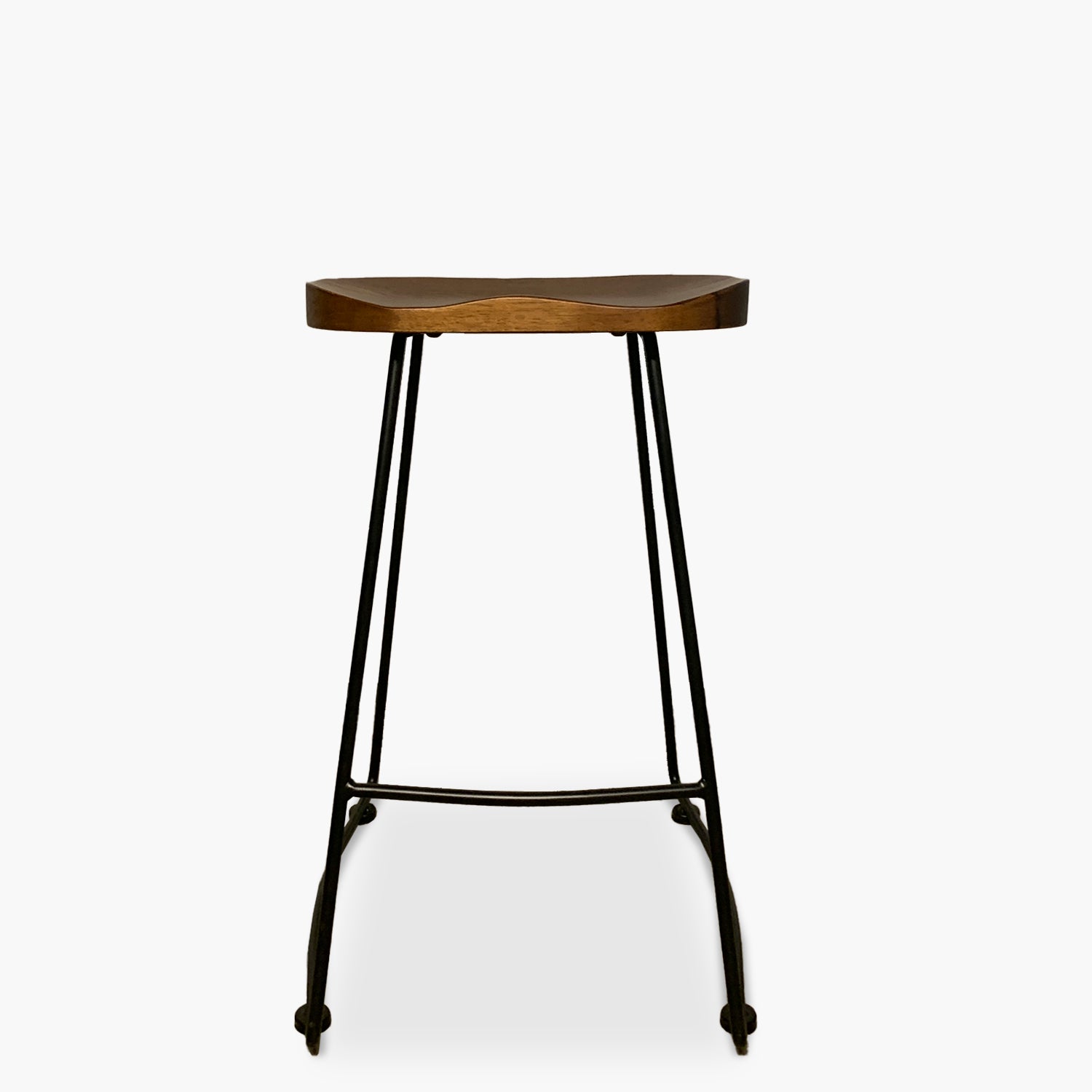 Taburete Medio 66 Madera City Chocolate - Form Design