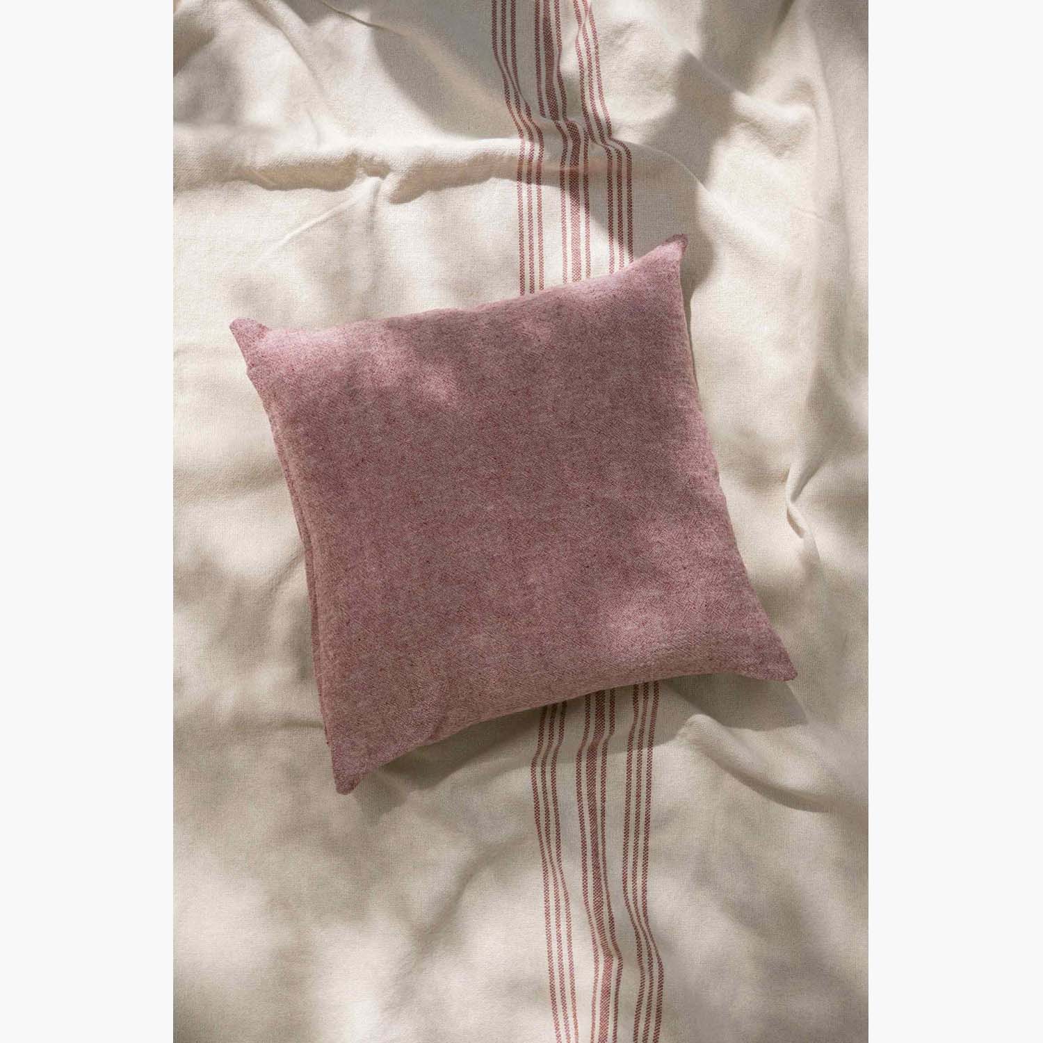 Funda Cojin Leinen 60x60 Rojo