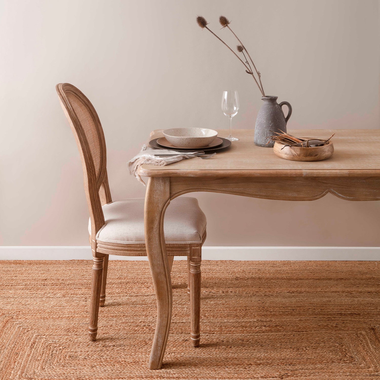 Mesa Comedor Olmo Natural 135 - Form Design