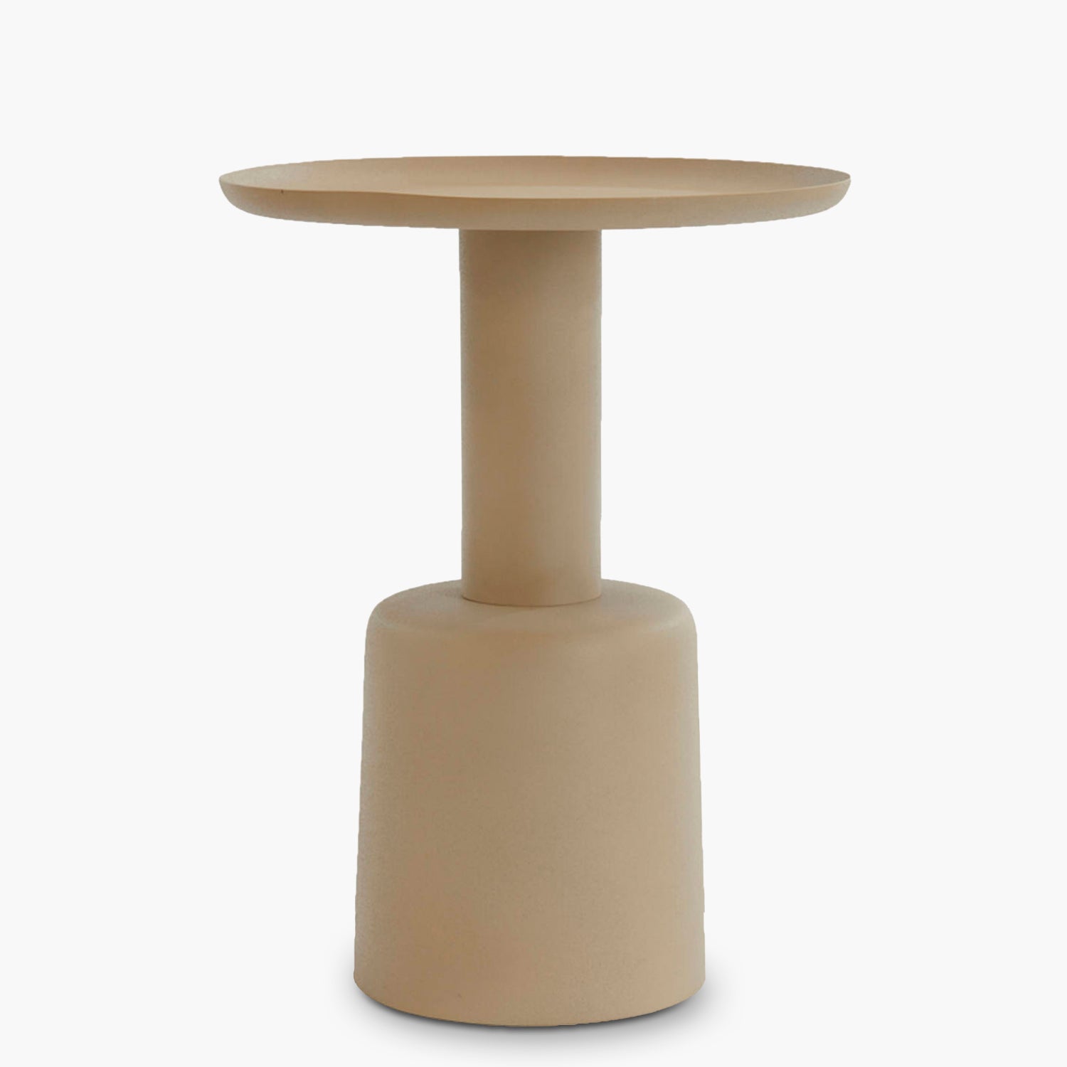 Mesa Lateral Milaki Beige - Form Design