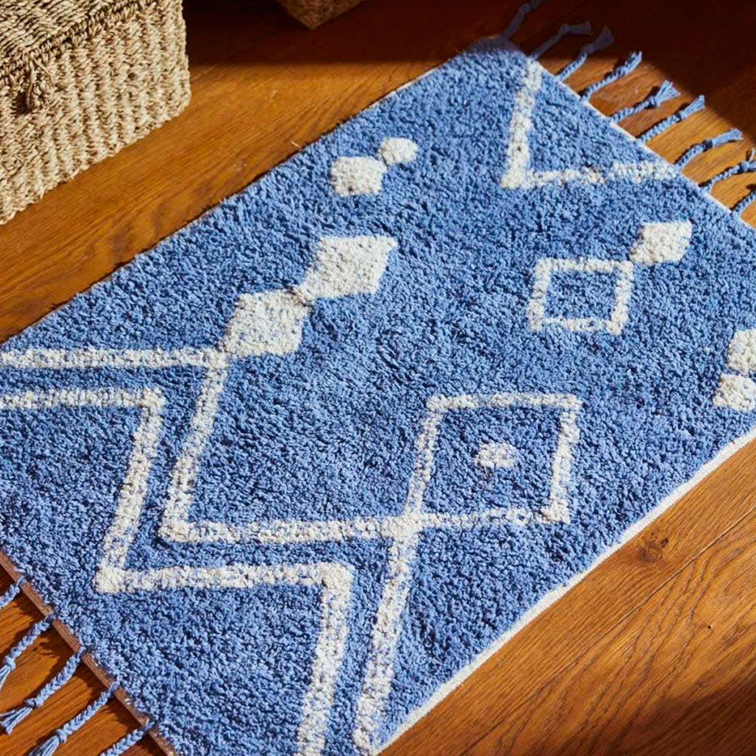 Piso de Baño Fauve Azul 50x70 - Form Design