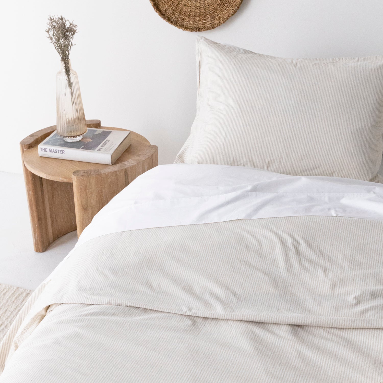 Funda Plumón 100% Algodón Praiano King/Super King Natural - Form Design