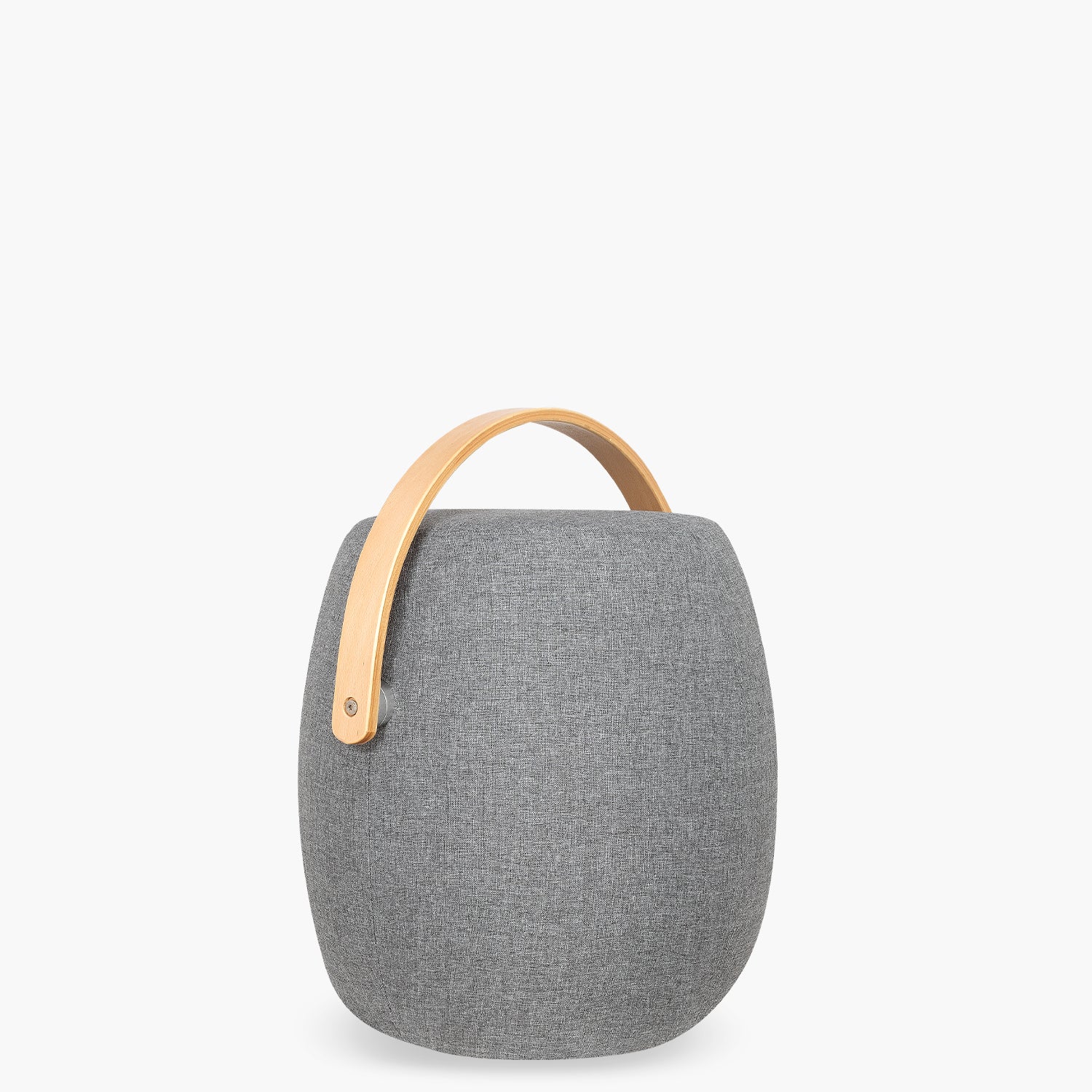 Pouf Asa de Madera LT Gris Claro - Form Design