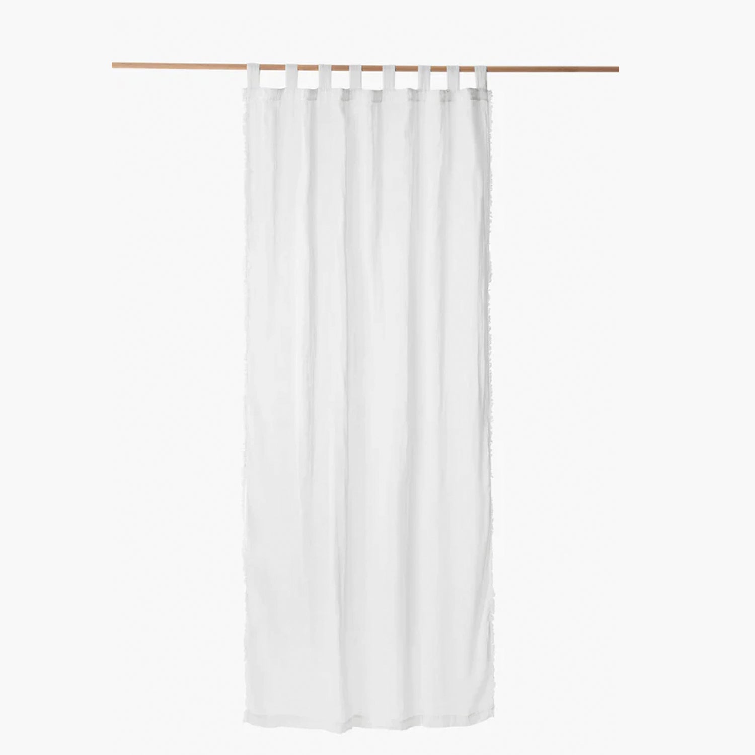 Cortina algodón Fray 140x280 Blanco - Form Design