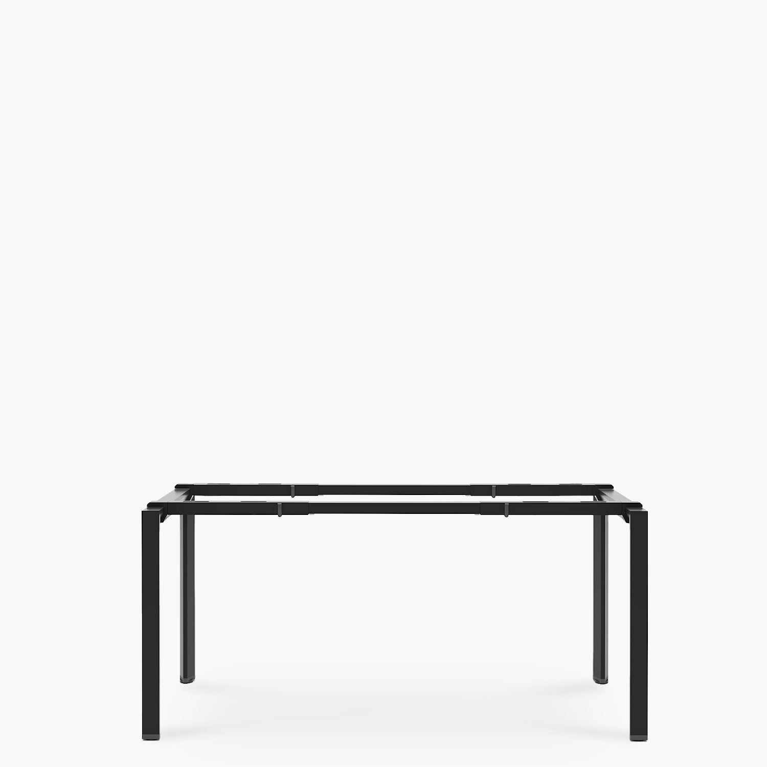 Base de Escritorio Neo Extensible 140 - 200 x 70 Negro - Form Design