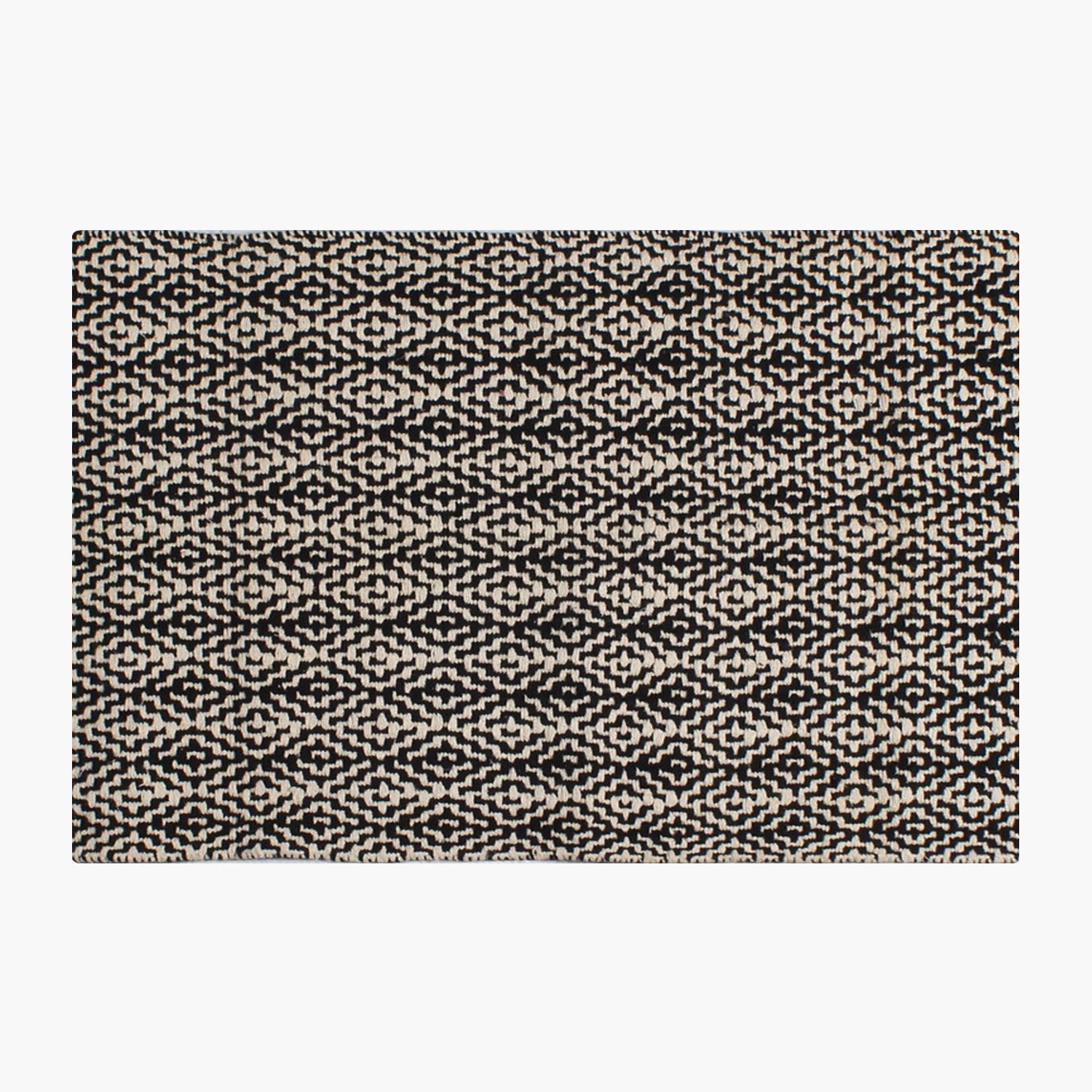 Alfombra Algodon Nepal 170x240 Negro - Form Design