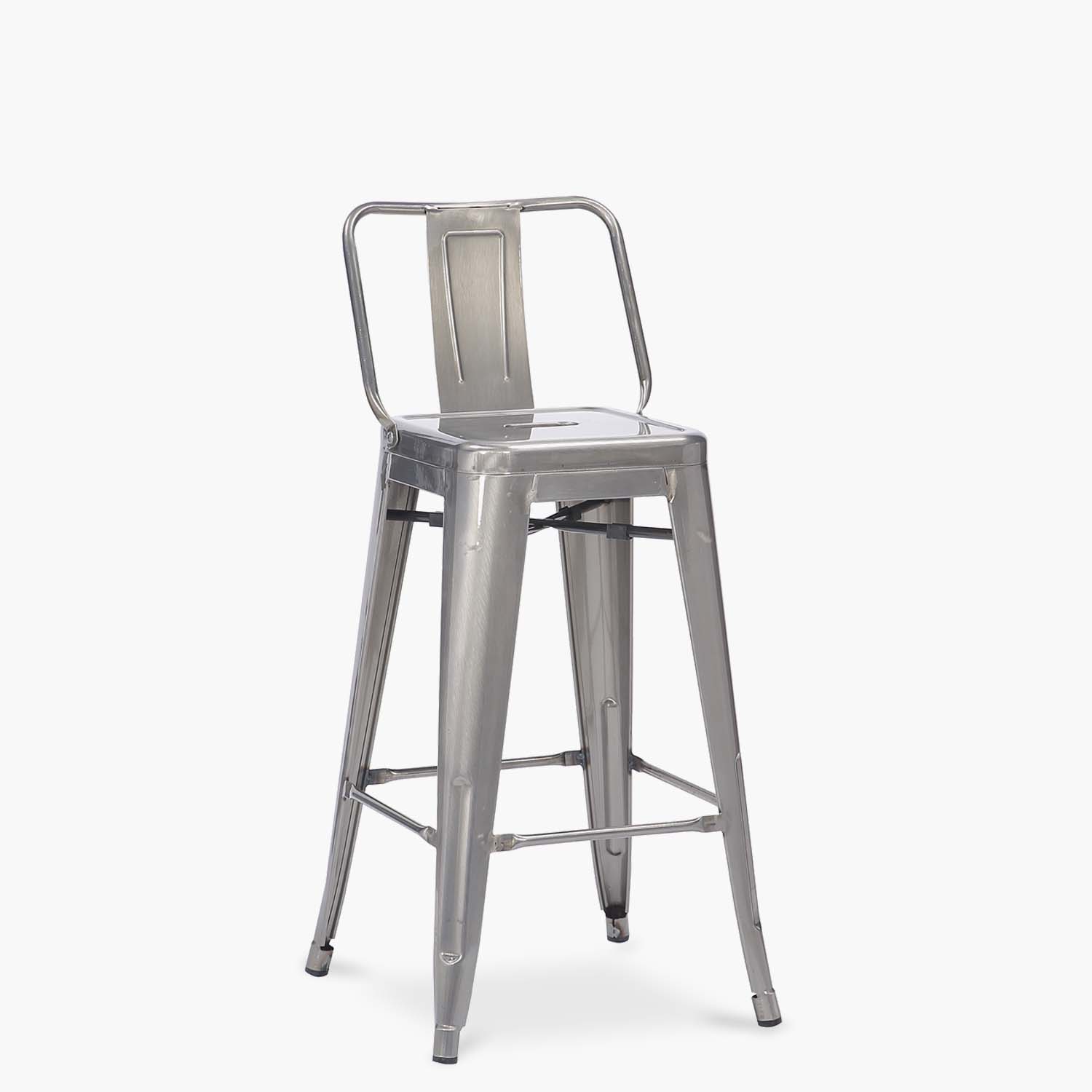 Taburete Medio 67 Tolix c/resp Metal - Form Design