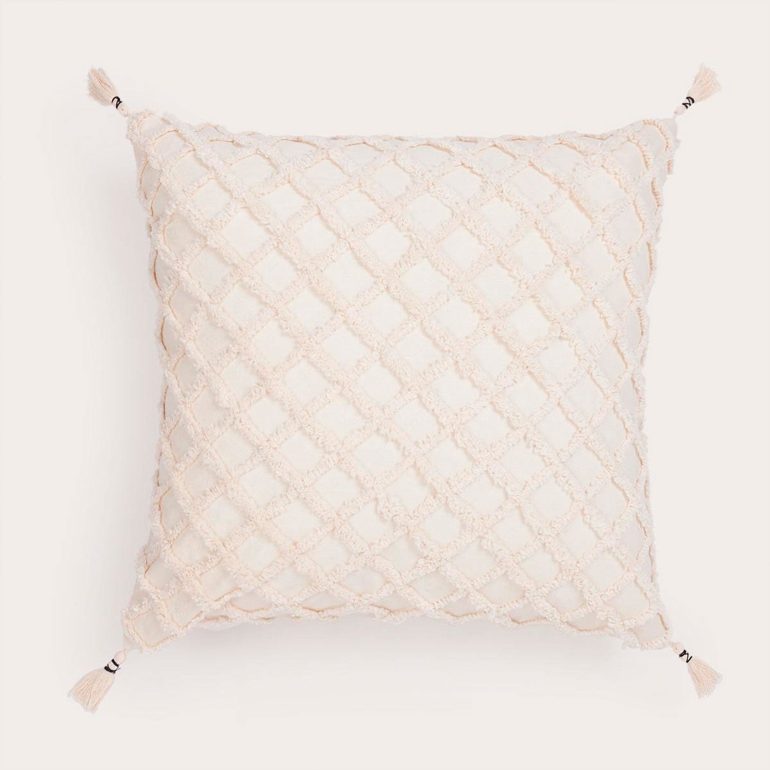 Funda Cojin algodón Royal 45x45 Crudo - Form Design