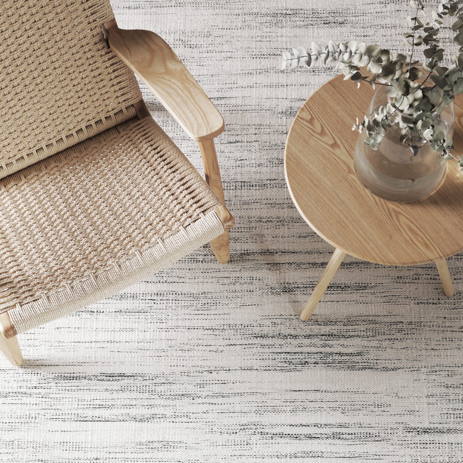 Alfombra Algodon Siwa 200x300 Gris - Form Design