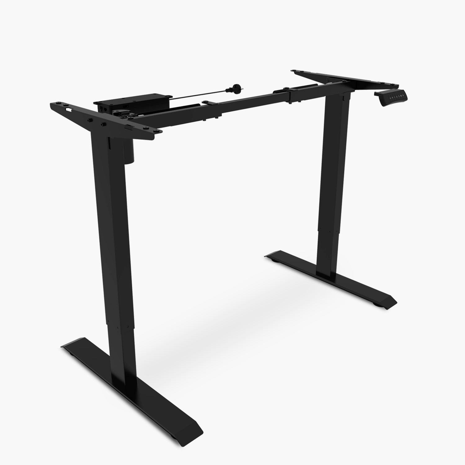 Base Acero Cosmo 120-160 Eléctrico Negro - Form Design