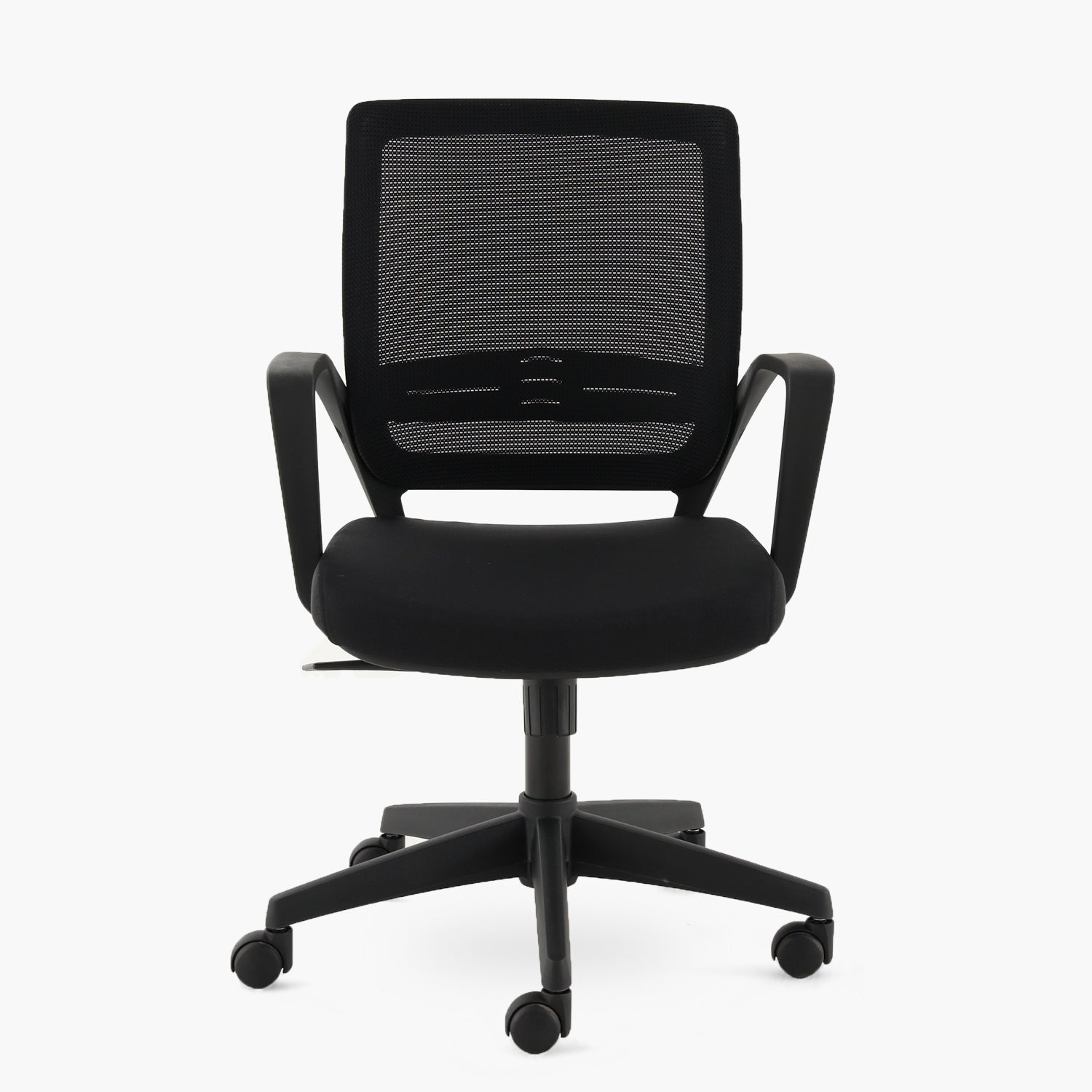 Silla Oficina Job Base Nylon Negro - Form Design