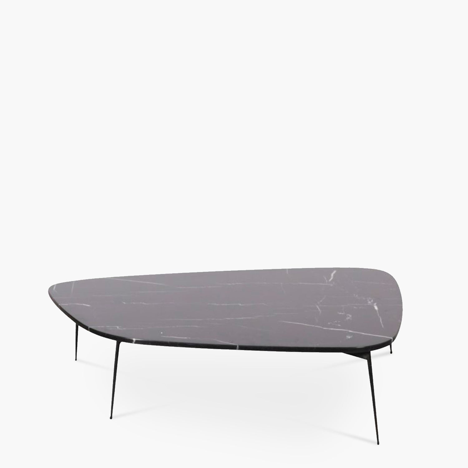 Mesa de Centro Sicilia Mármol Negro - Form Design