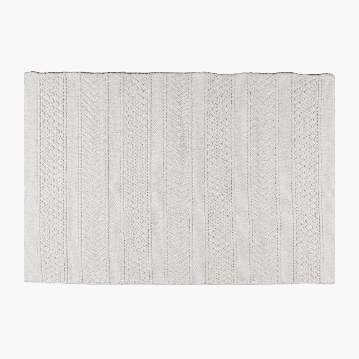 Alfombra Algodon Bartolome 200x300 Blanco - Form Design