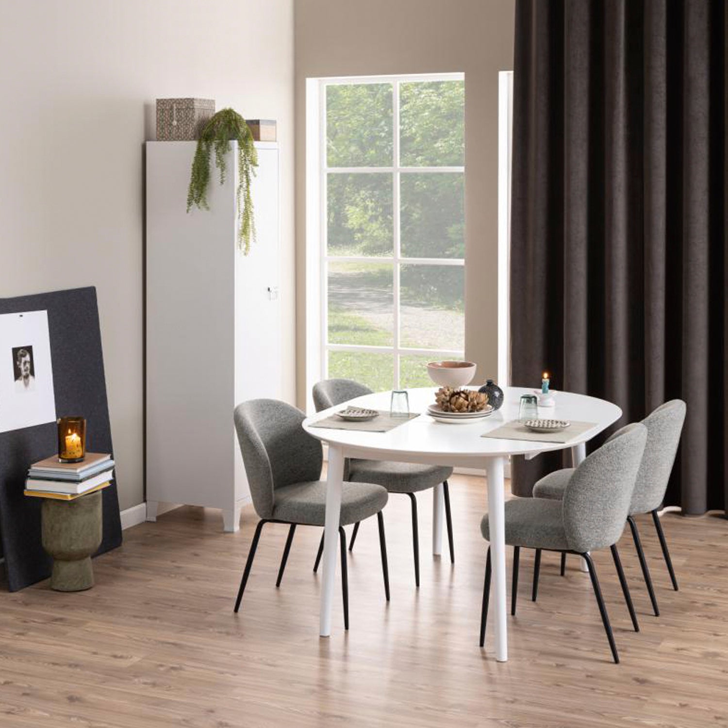 Silla Tapiz Pascale Gris - Form Design