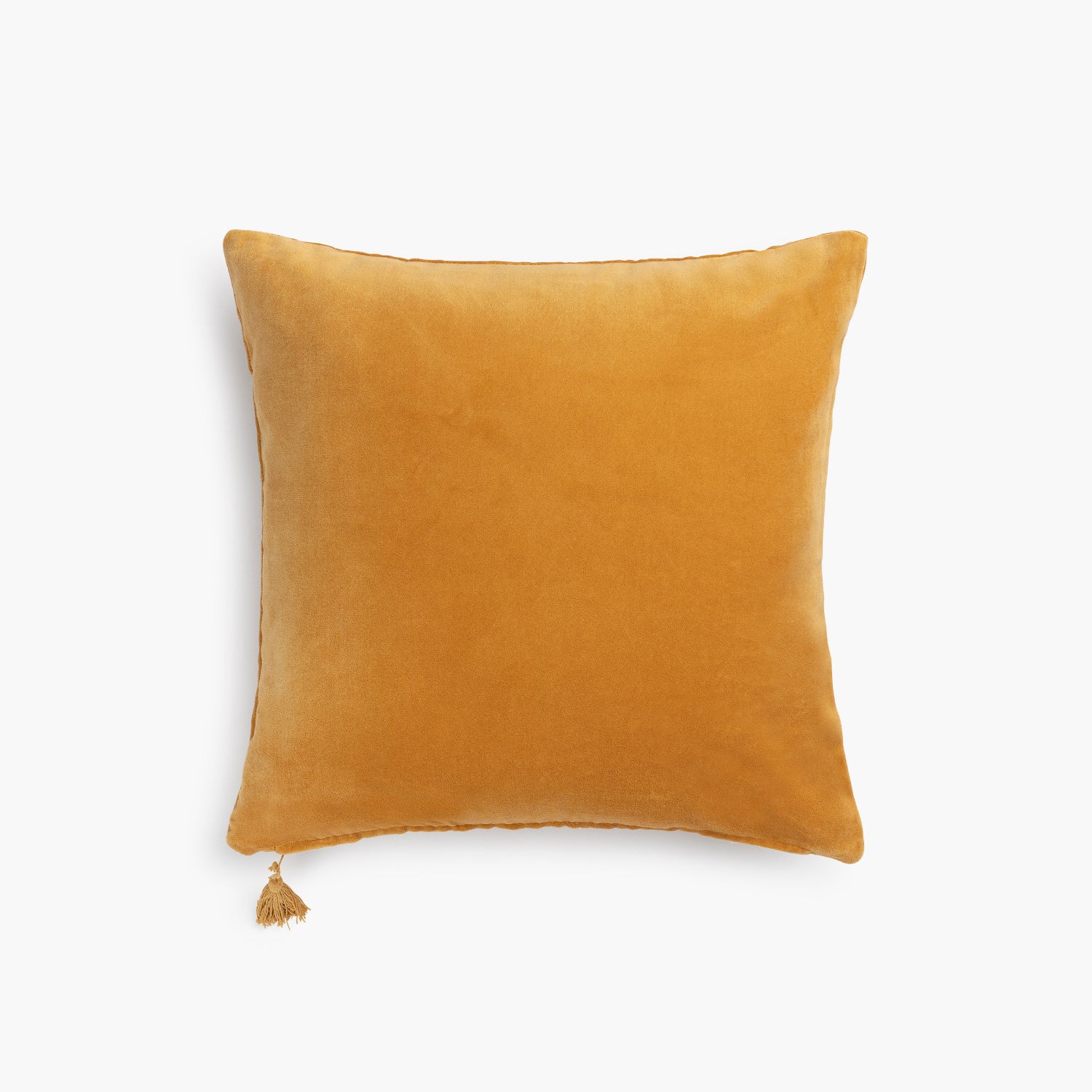 Funda Cojin Velur 45x45 Mostaza - Form Design