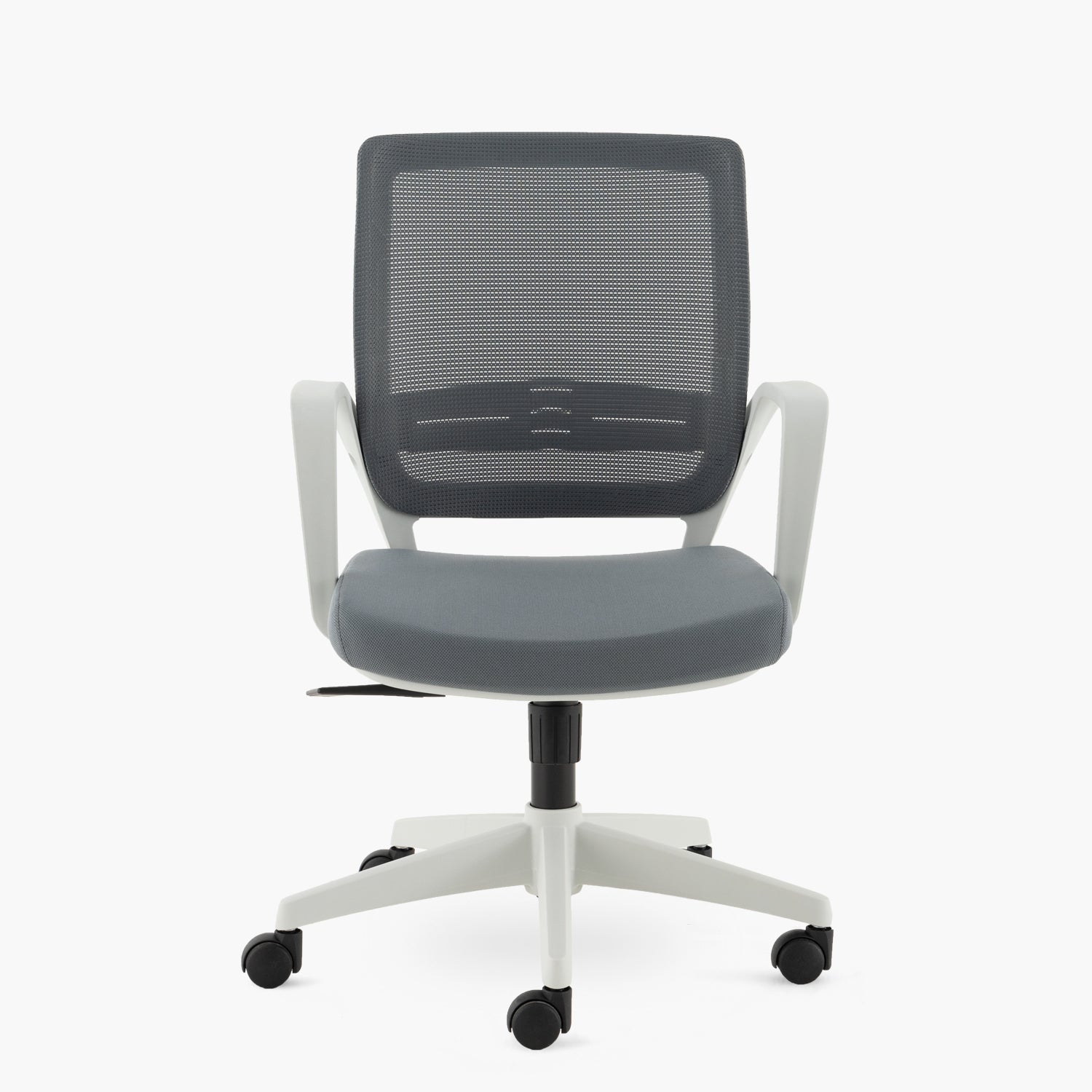 Silla Oficina Job Base Nylon Gris Claro - Form Design