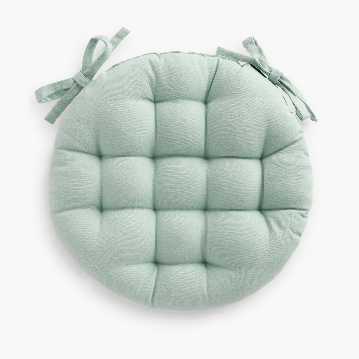 Cojin de Silla Algodón Gavema Diam 40 Verde Claro - Form Design
