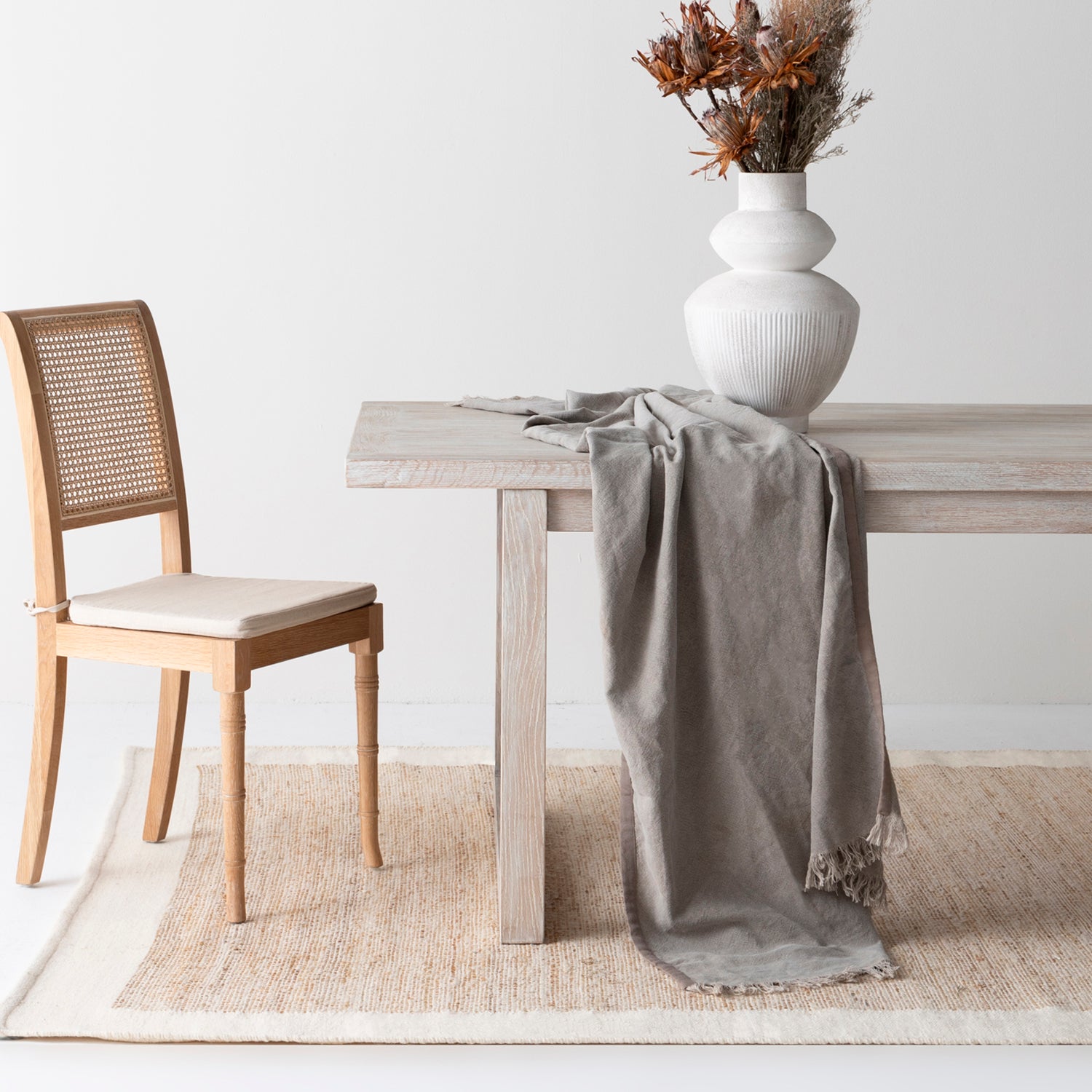 Alfombra Yute/Lana Maihue 170x240 Natural - Form Design