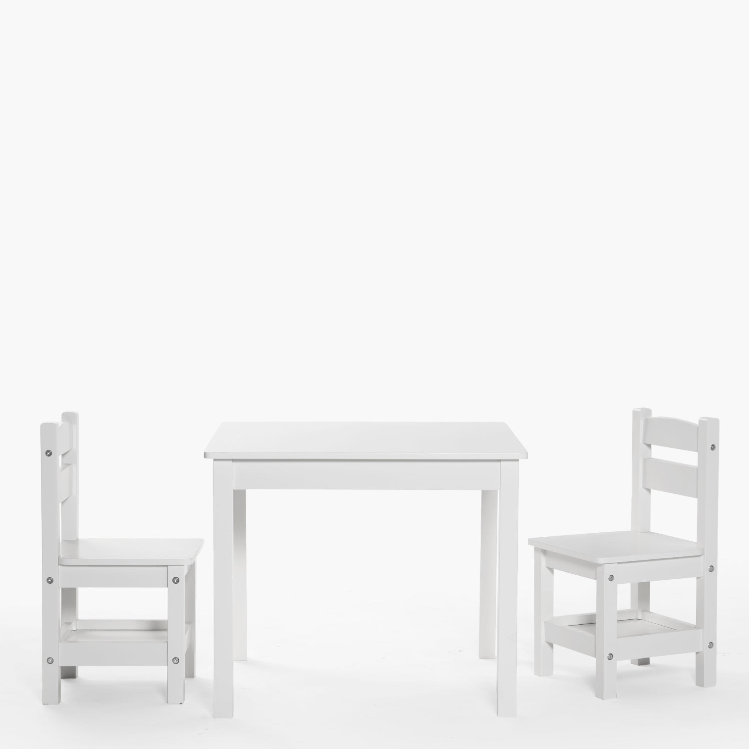 Pack Kids 1 Mesa 2 sillas Olivia Blanco - Form Design