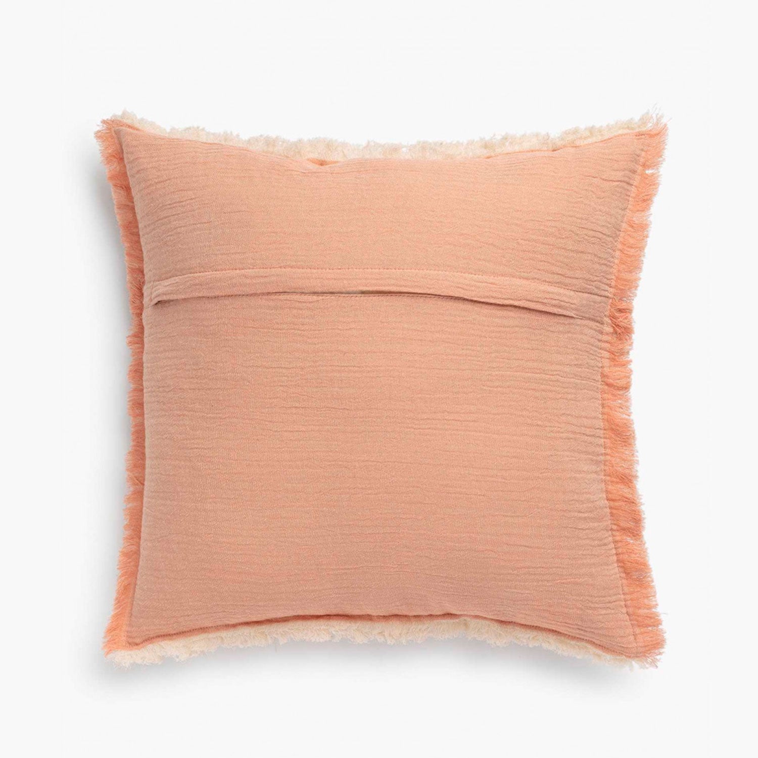 Funda Cojin Algodon Layer 45X45 Salmón