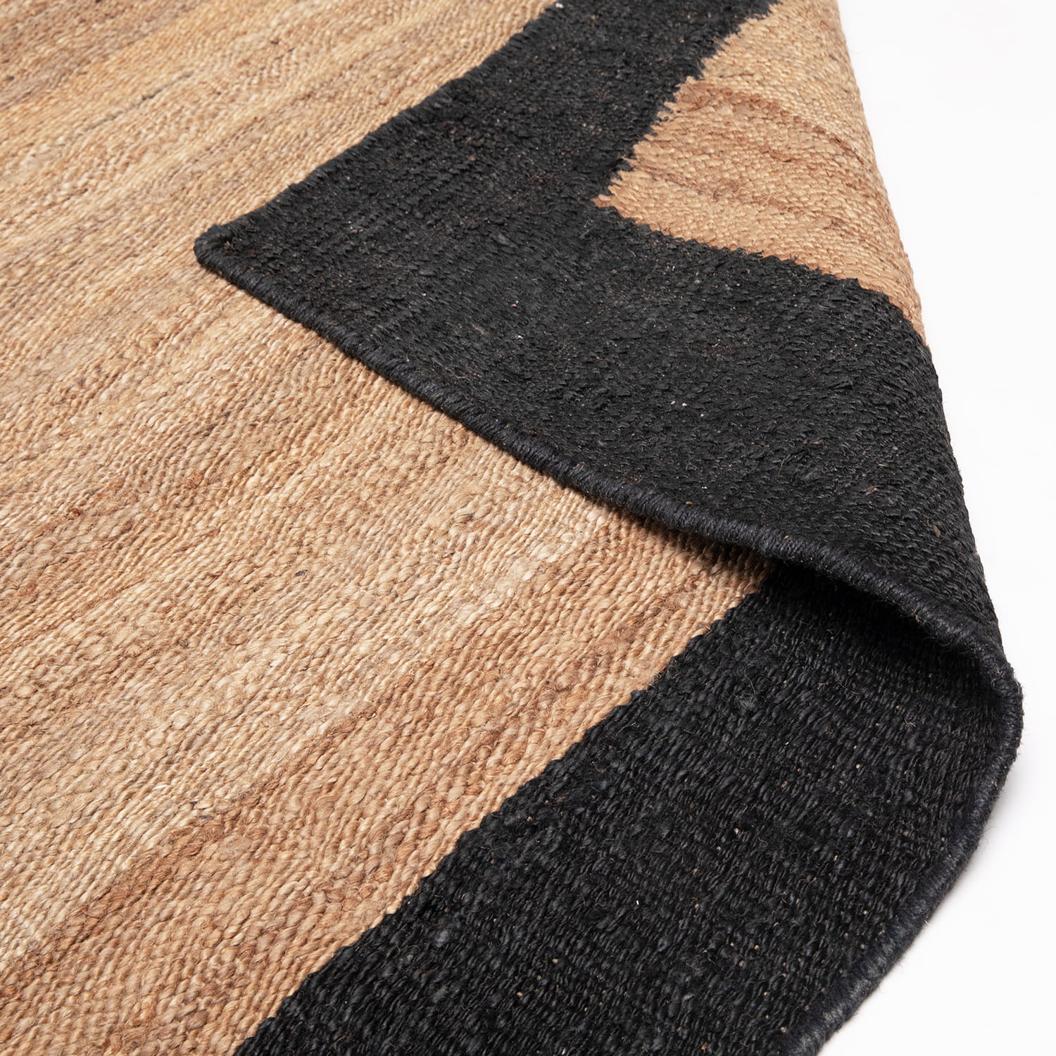 Alfombra Yute Nubia 300x400 Negro - Form Design