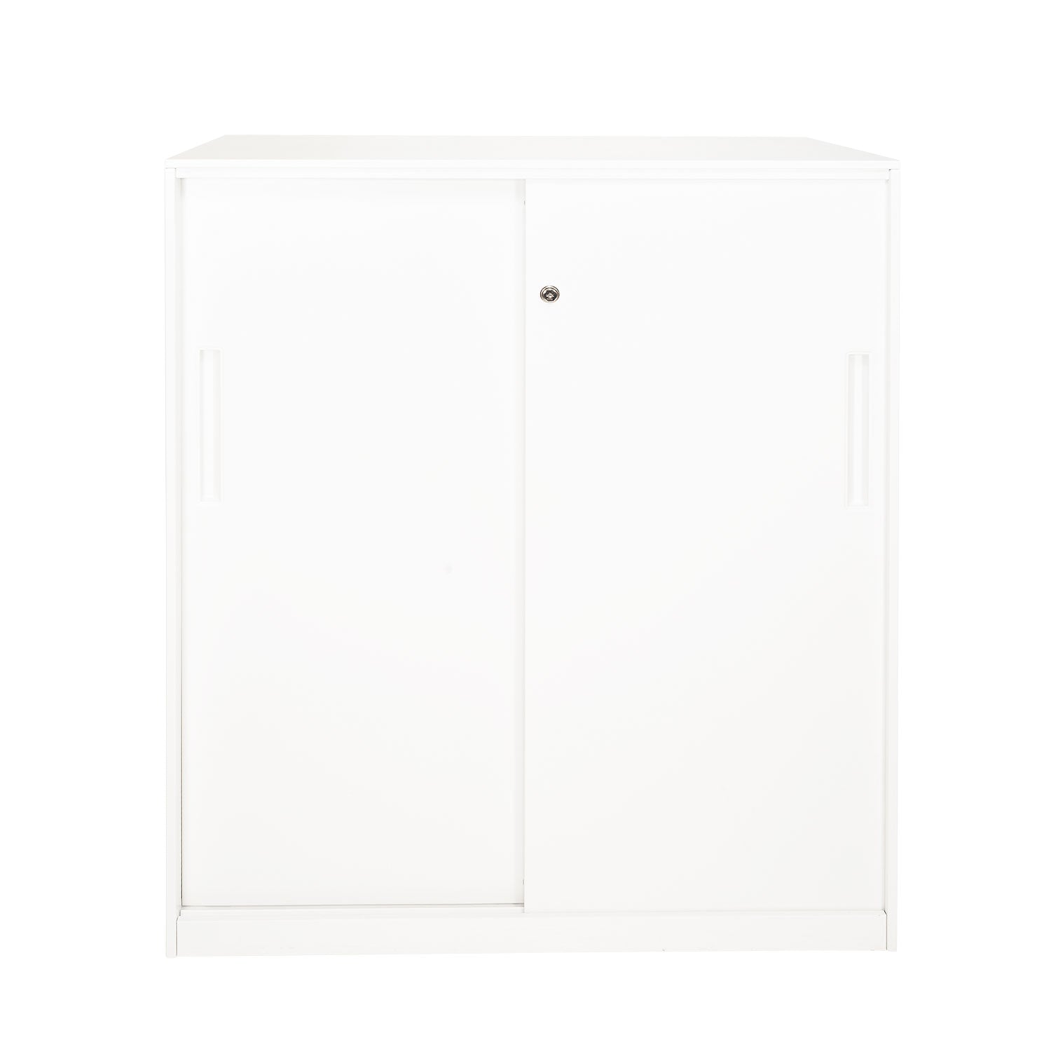 Gabinete Oficina Alto Metálico Con puertas Blanco - Form Design