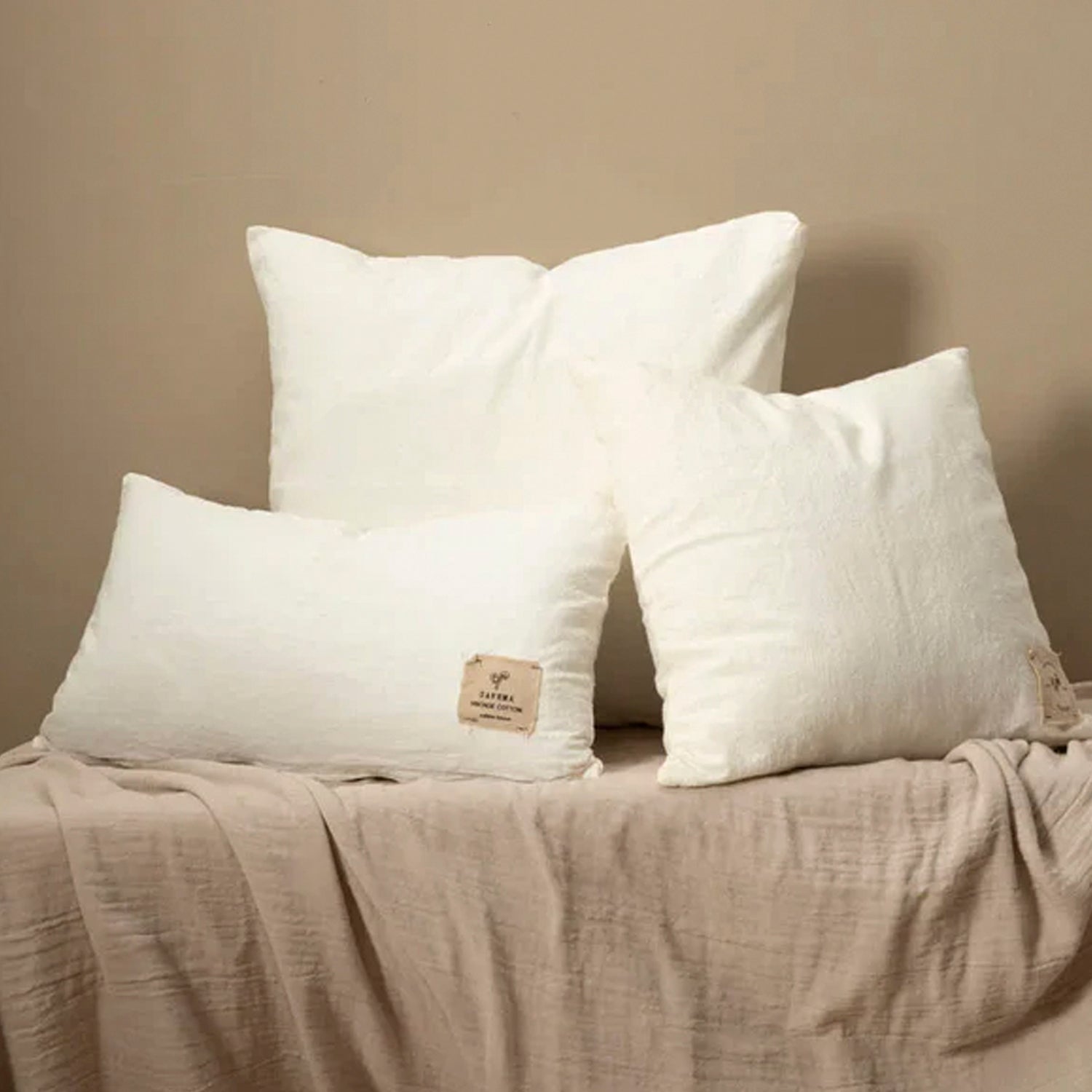 Funda Cojin Gavema2 60x60 Crudo - Form Design