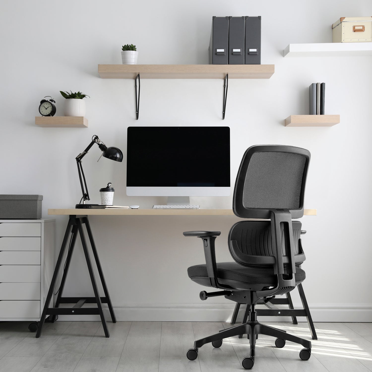 Silla Oficina Orcus Negro - Form Design