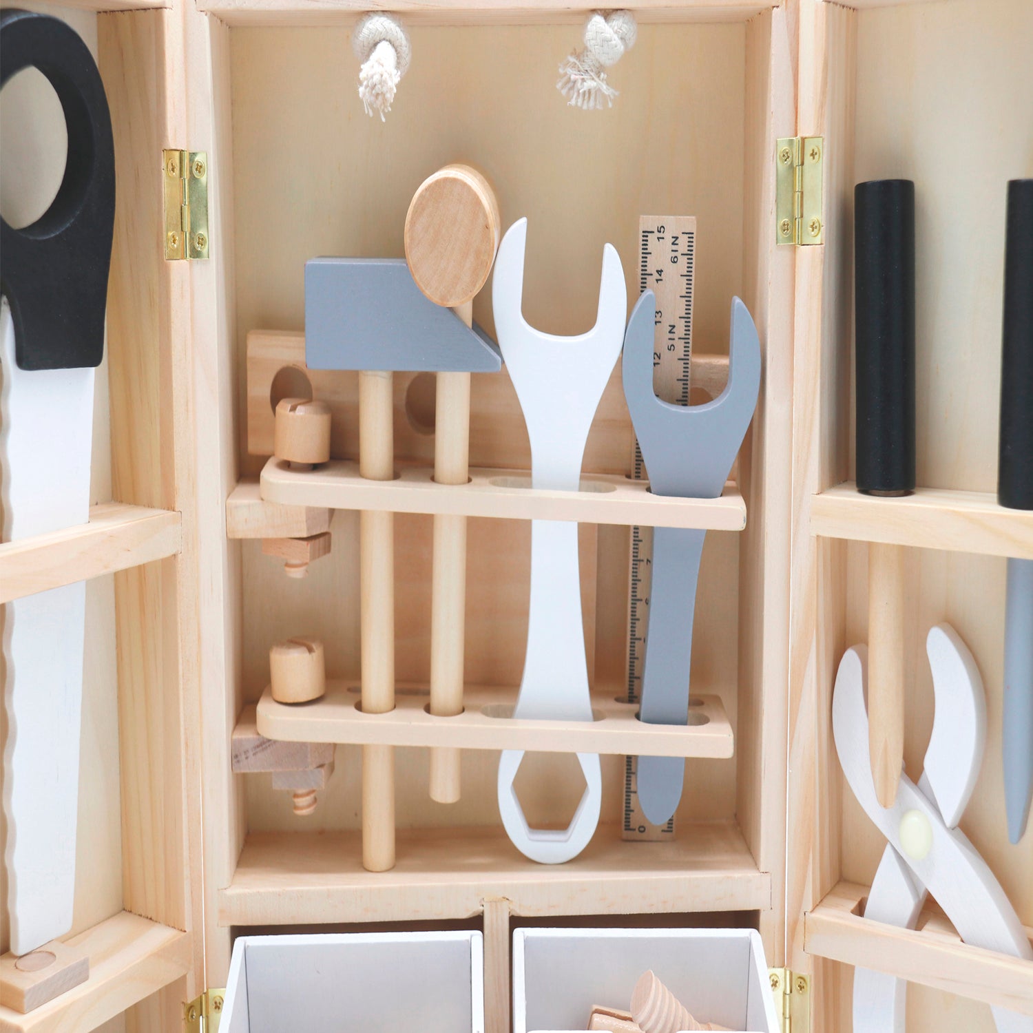 Maleta de Herramientas Infantil de Madera Bob Multicolor - Form Design