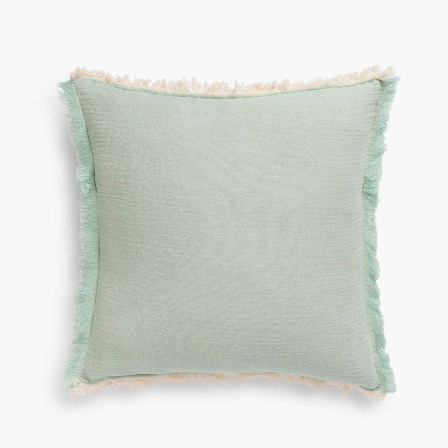 Funda Cojin Algodon Layer 60X60 Menta - Form Design