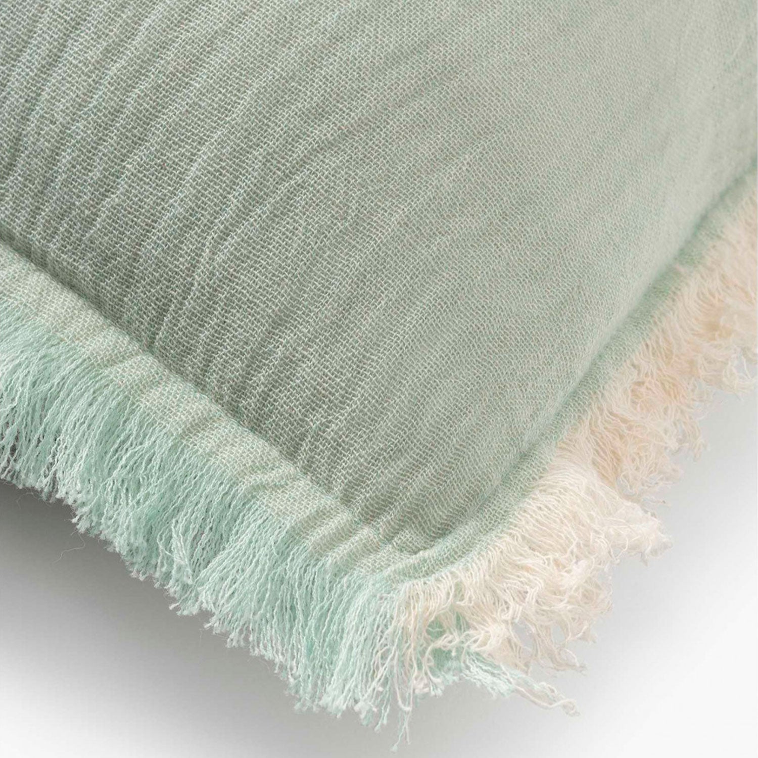 Funda Cojin Algodon Layer 45X45 Menta - Form Design