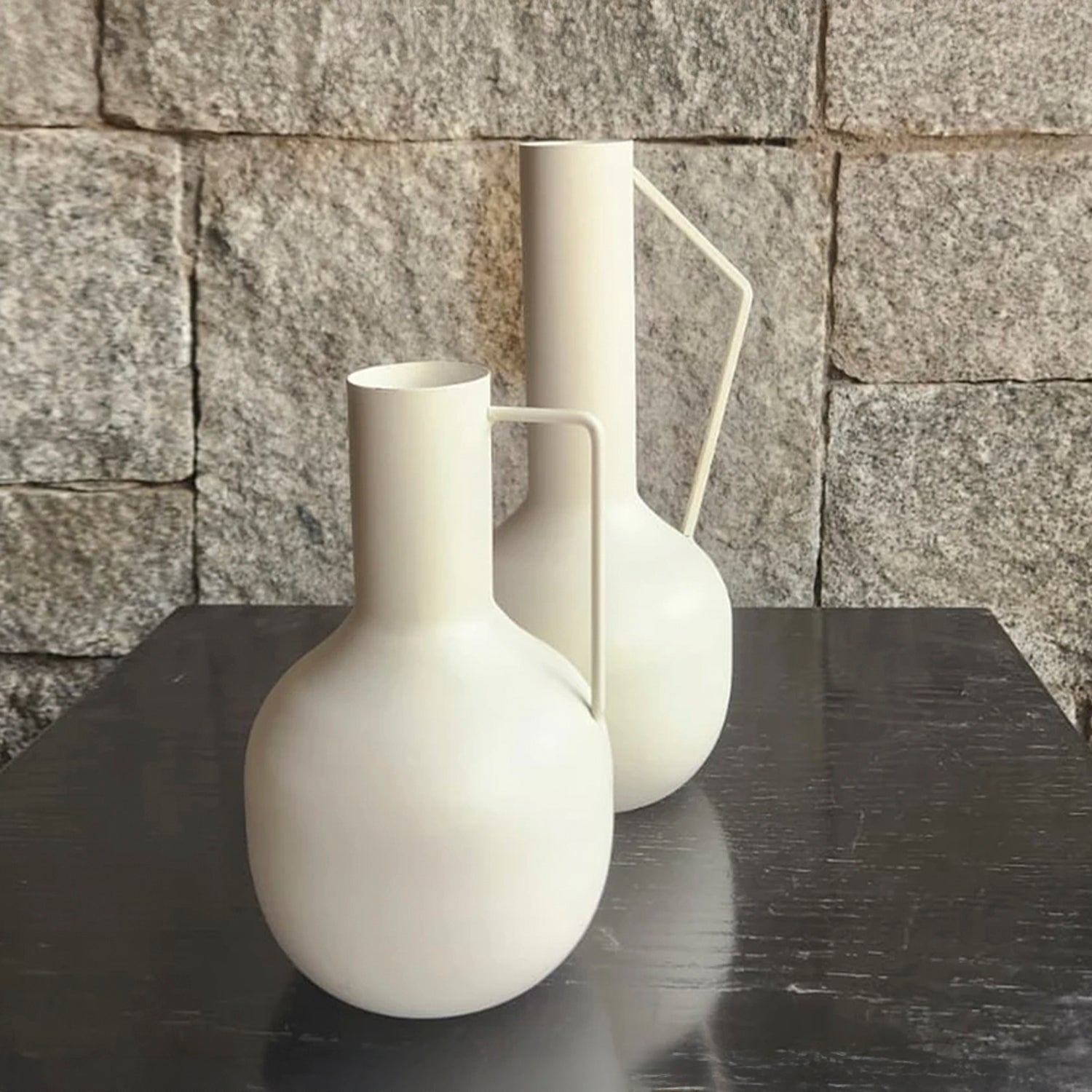 Jarrón Toledo Bajo Crema