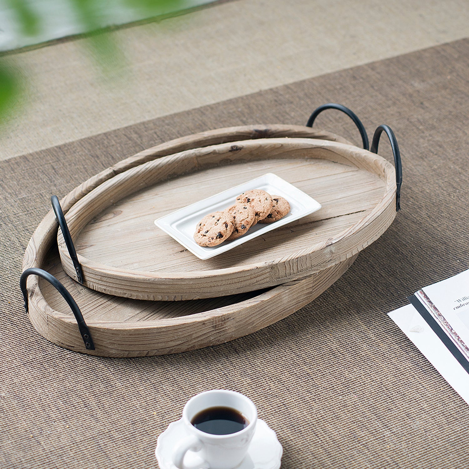 Set Bandejas Jasper Natural - Form Design