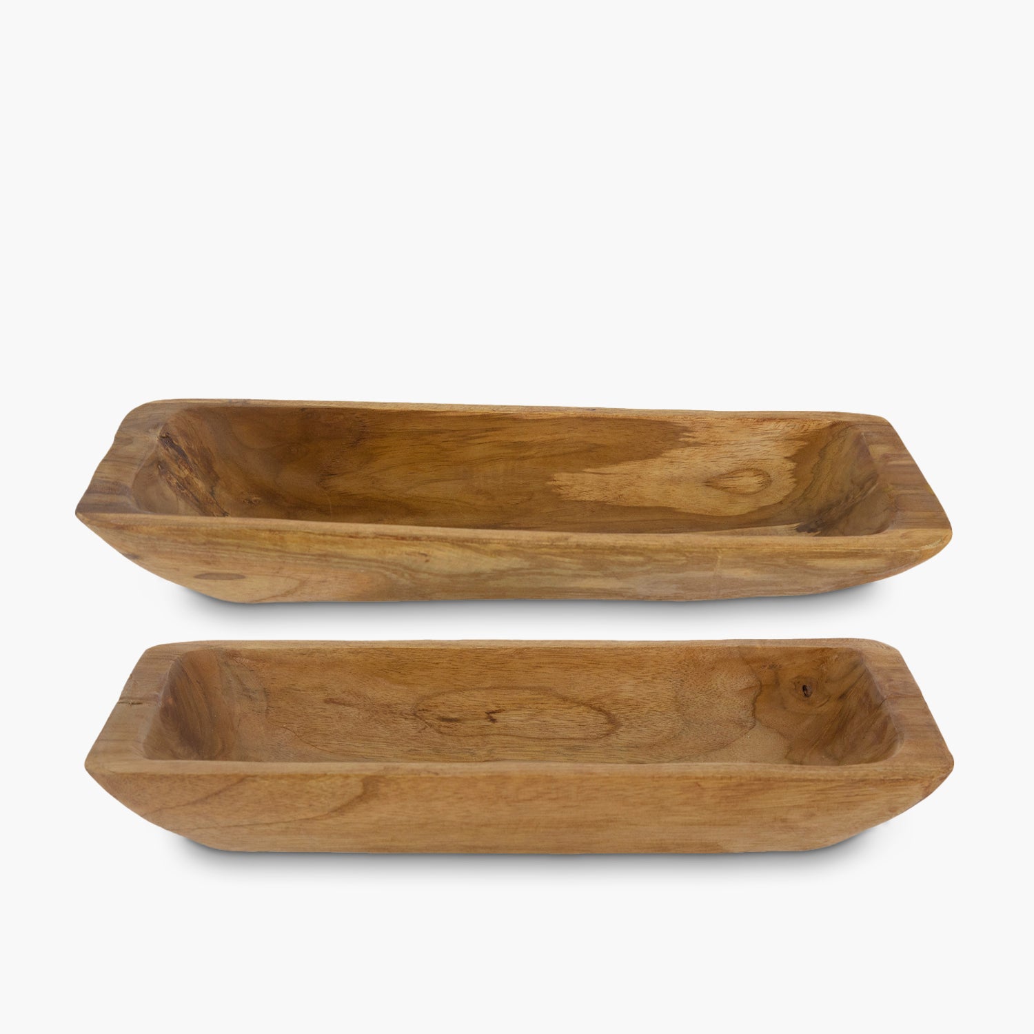 Set Bandejas Guara Teca Natural