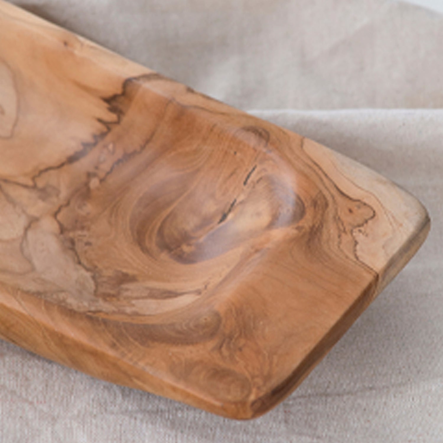 Bandeja Kora Teca Natural