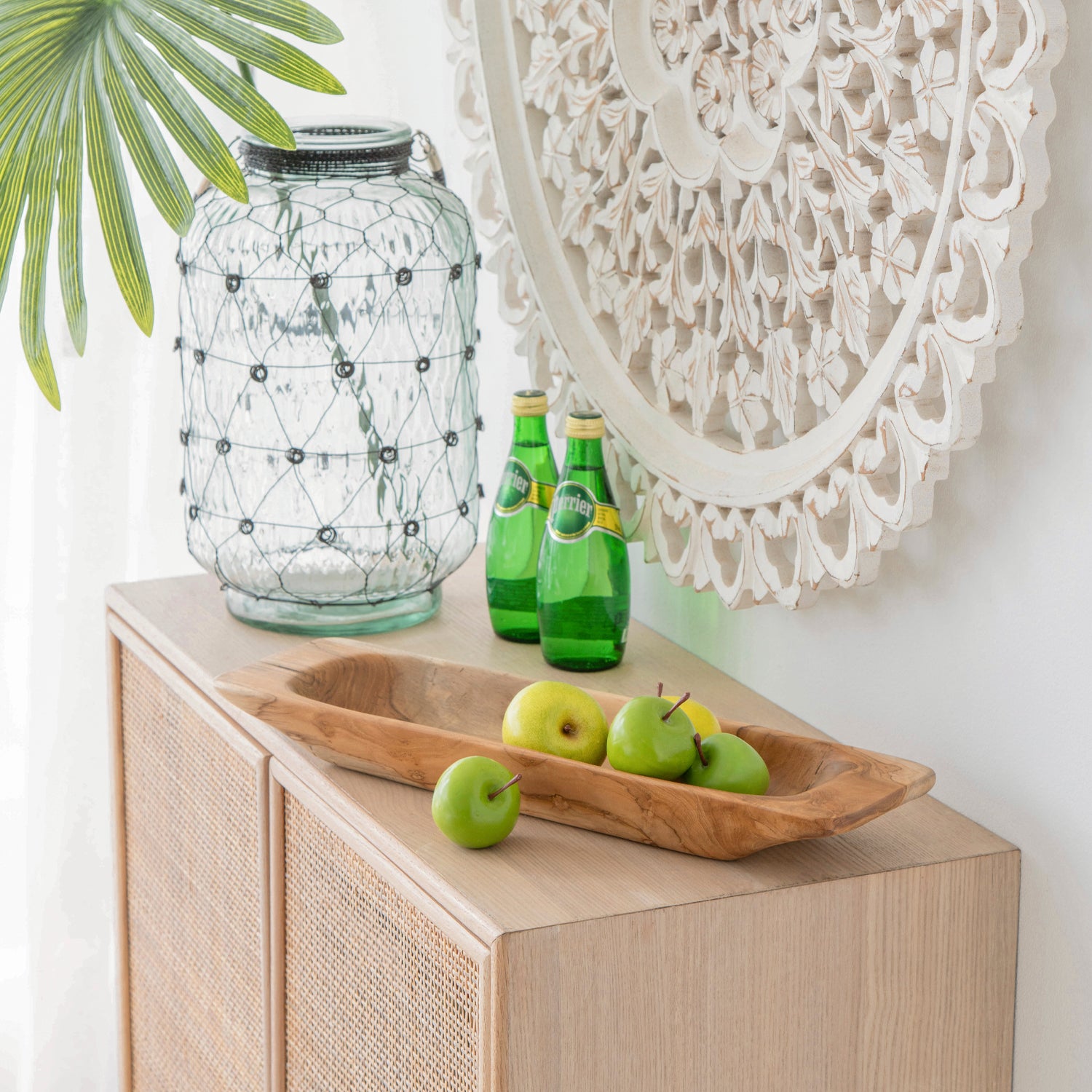 Bandeja Kora Teca Natural