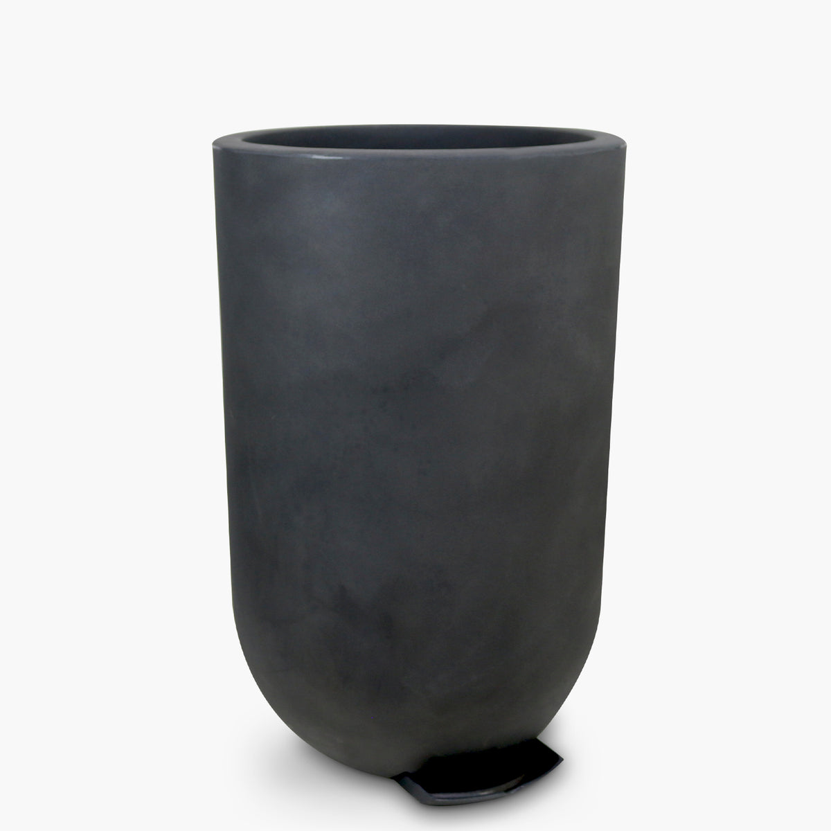 Macetero Plástico Lauca 80 Gris Oscuro
