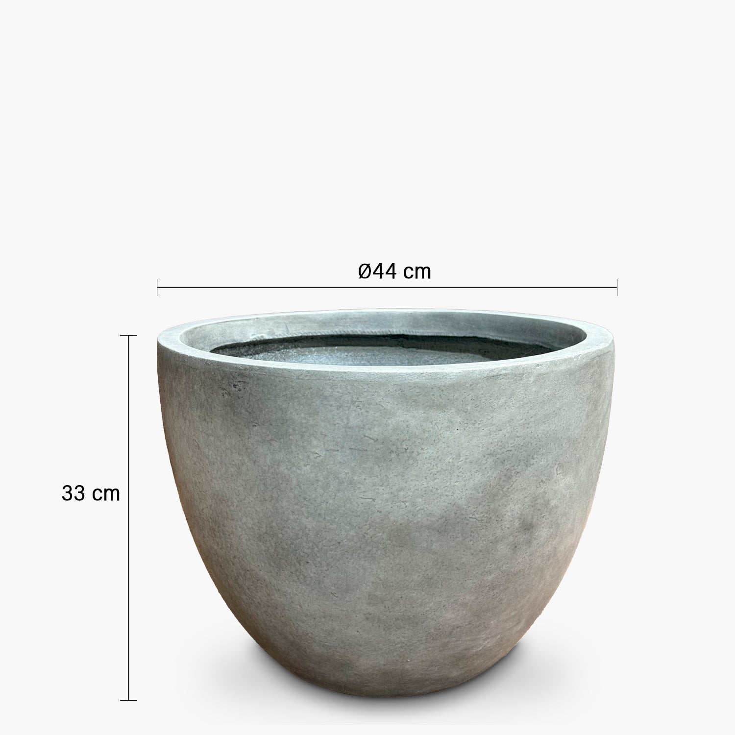 Macetero Lauca 33 Gris