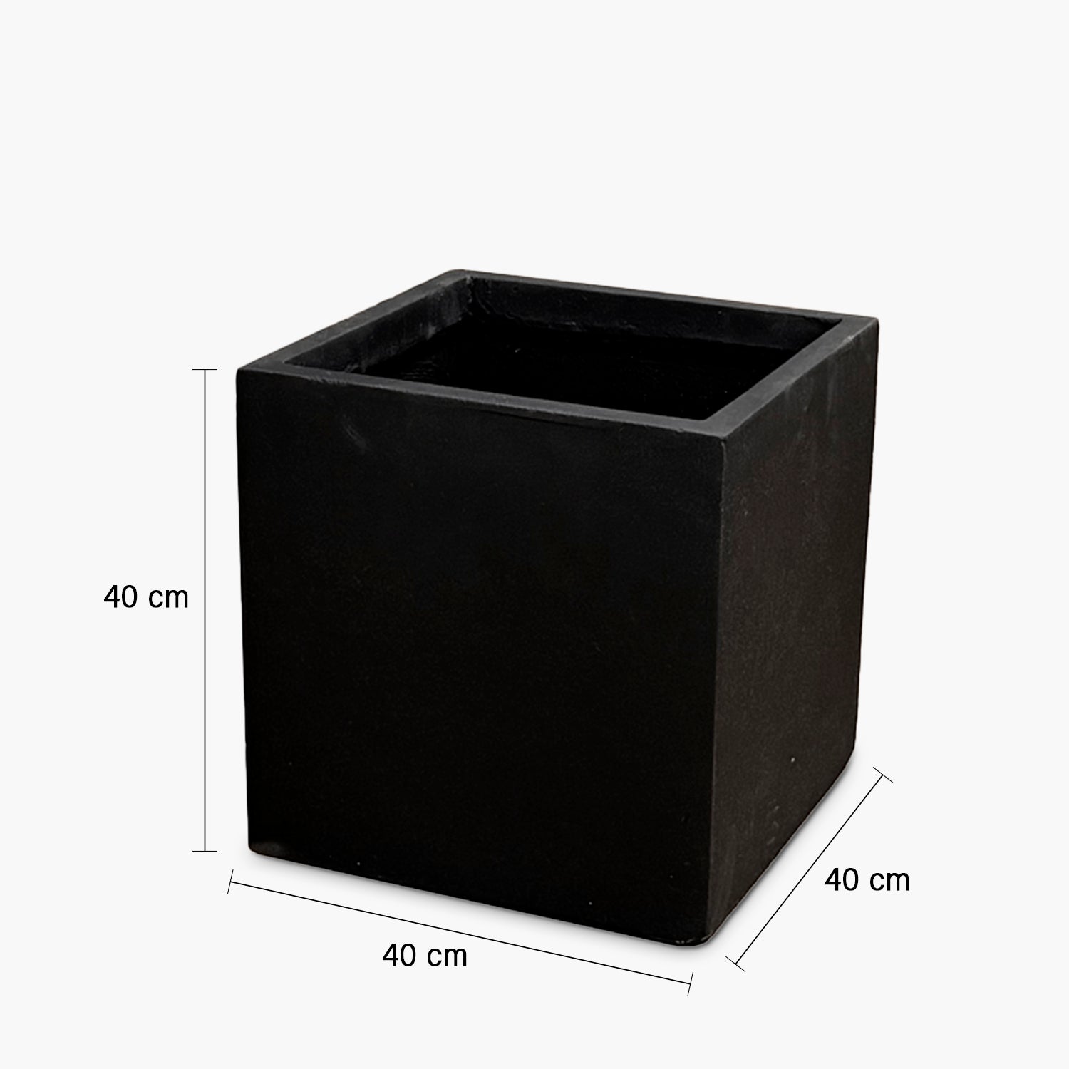 Macetero Patagonia 40 Negro - Form Design