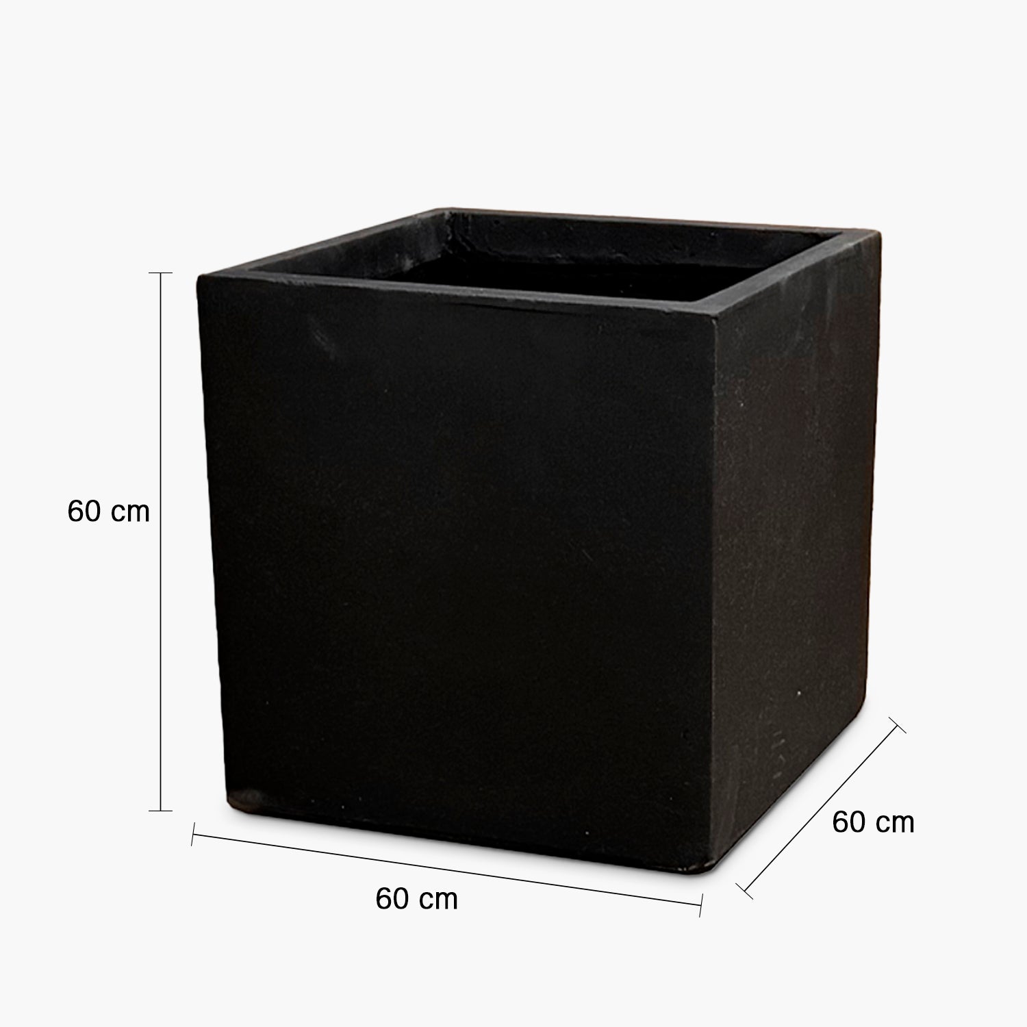 Macetero Patagonia 60 Negro - Form Design