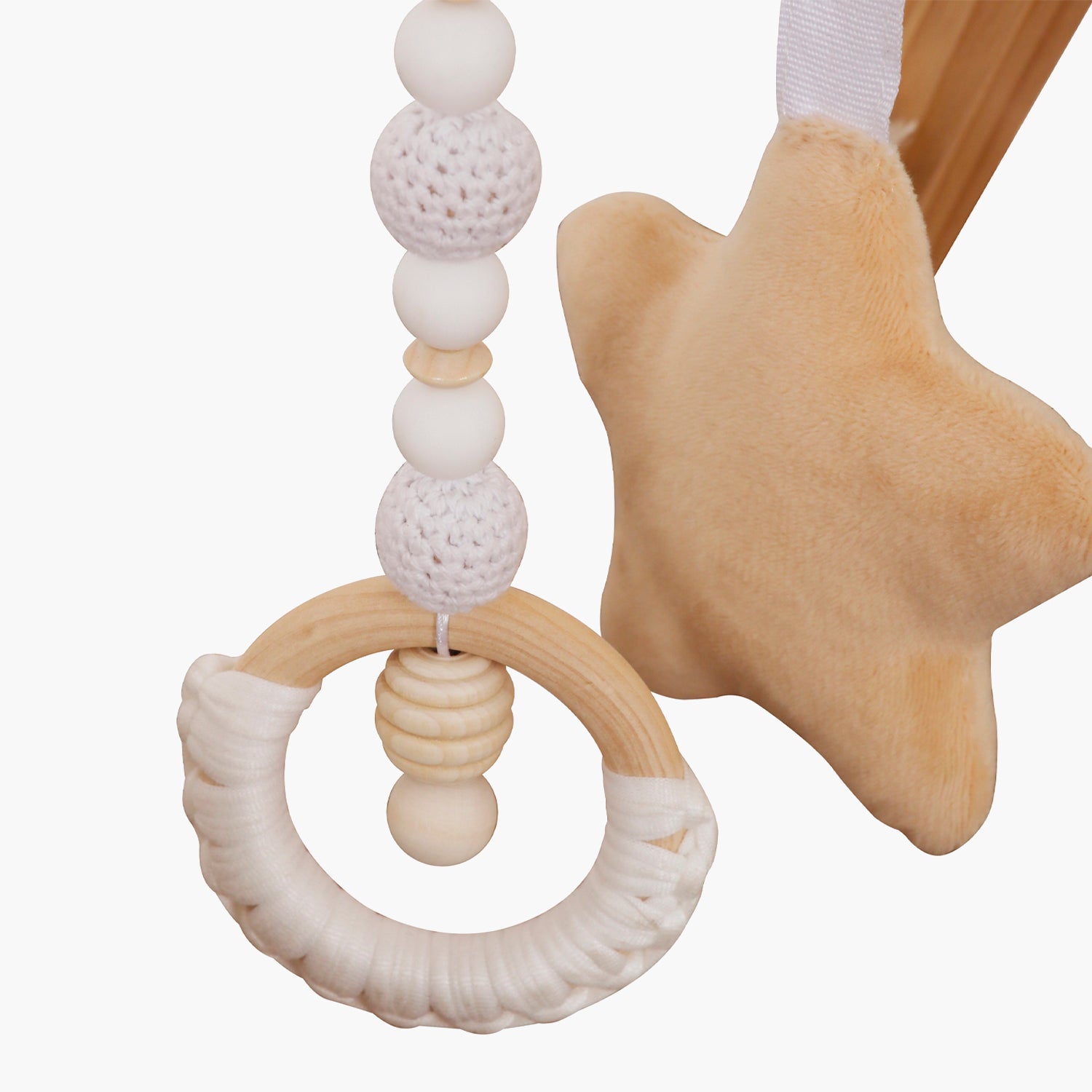 Gimnasio Infantil de Madera Aura Natura/Blanco - Form Design