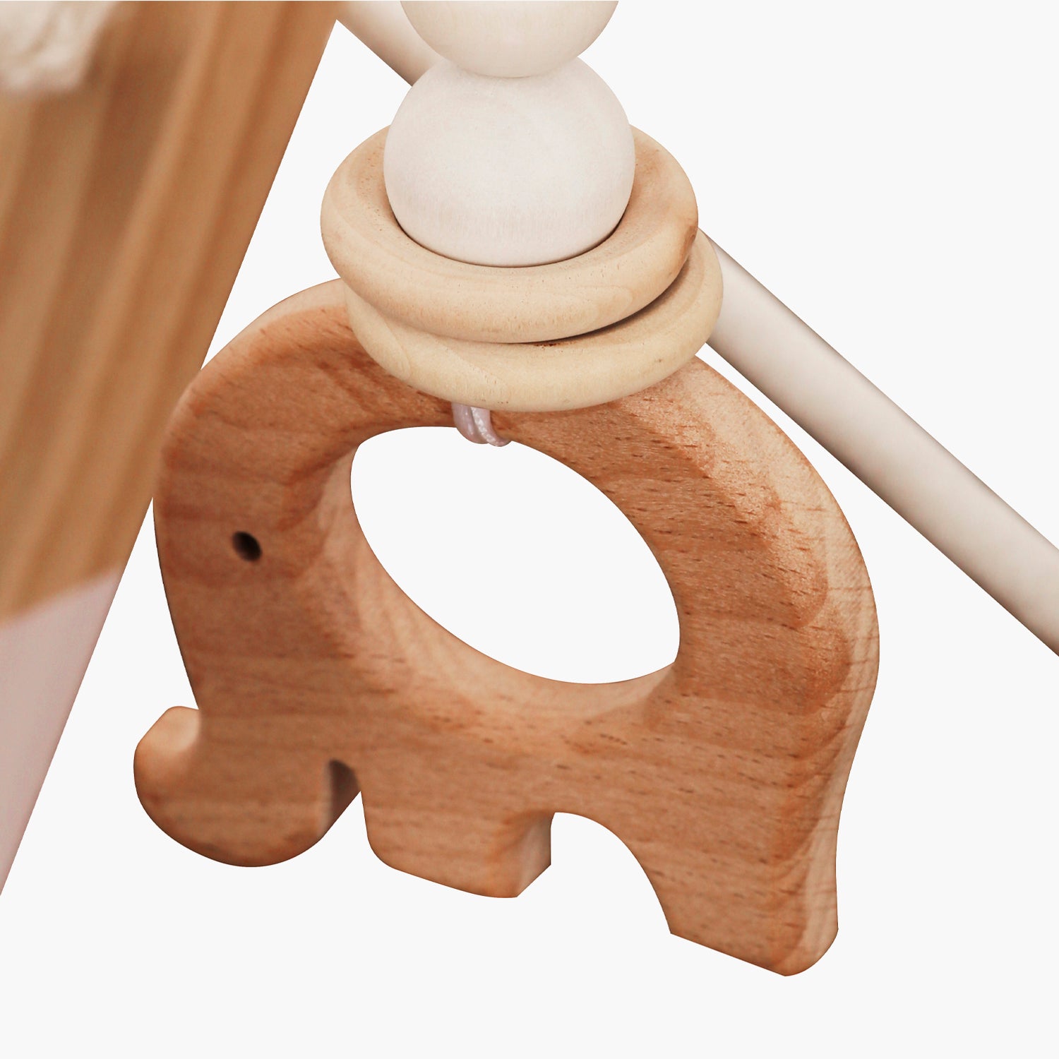 Gimnasio Infantil de Madera Aura Natura/Blanco - Form Design