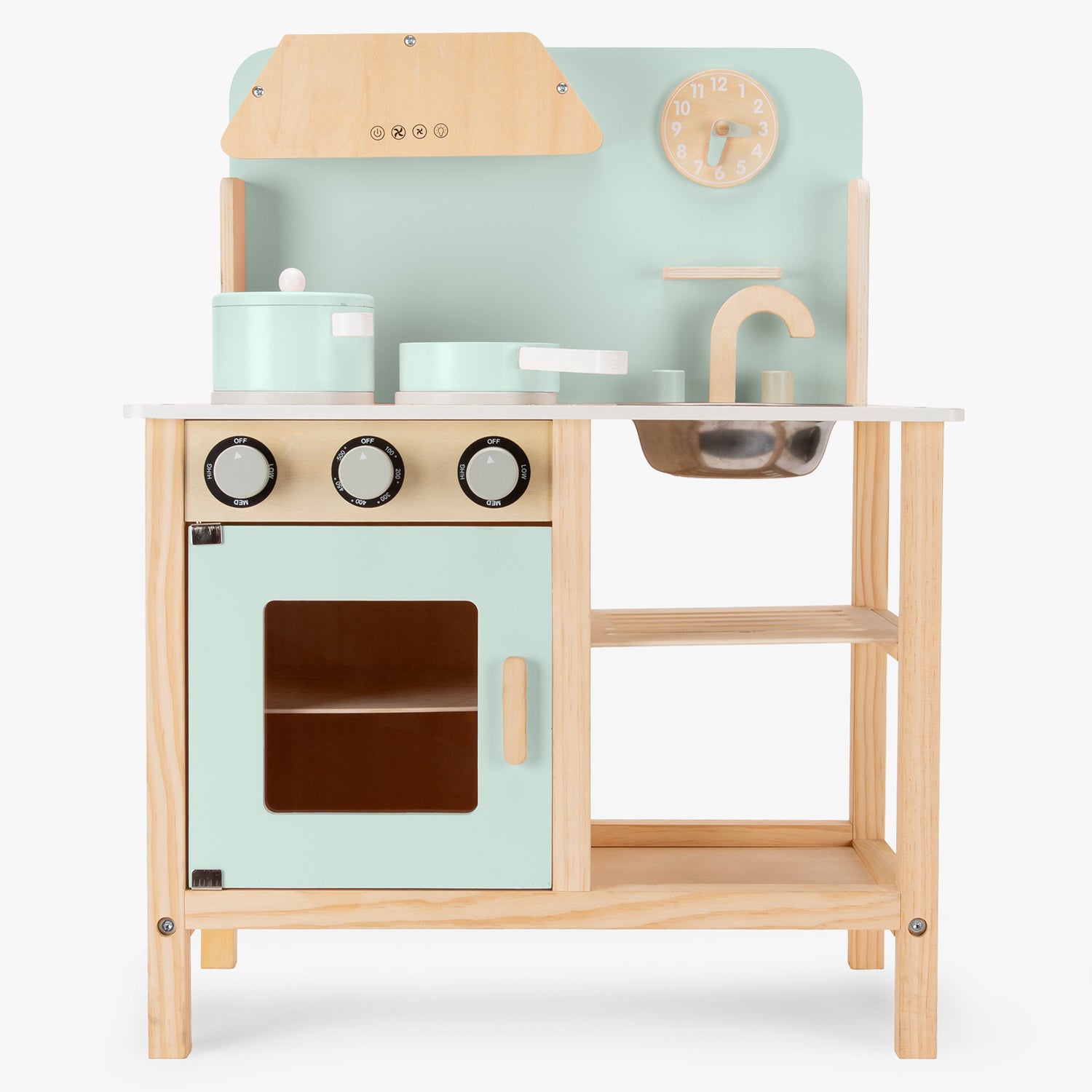 Cocina Infantil de Madera Maia Menta