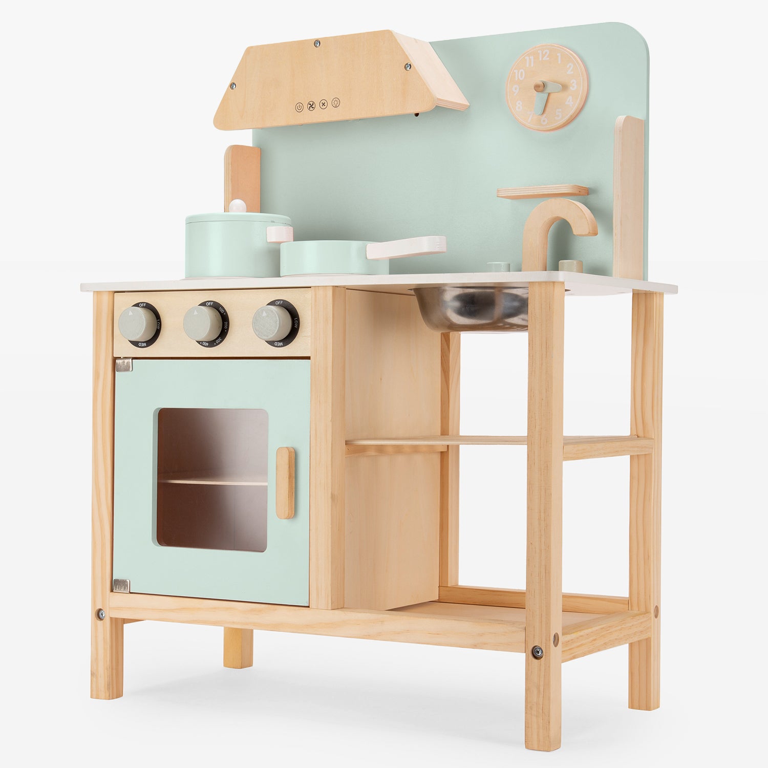 Cocina Infantil de Madera Maia Menta