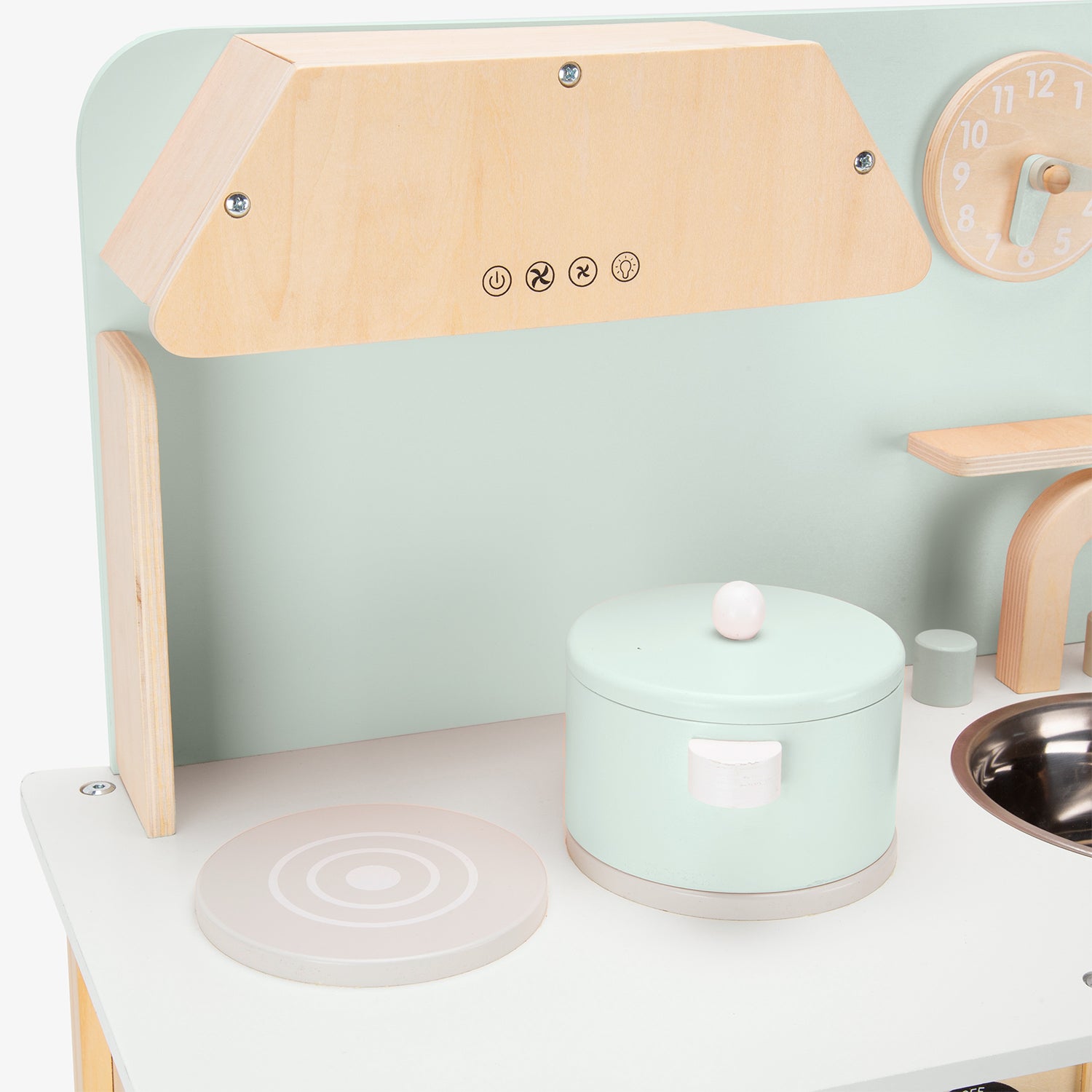 Cocina Infantil de Madera Maia Menta
