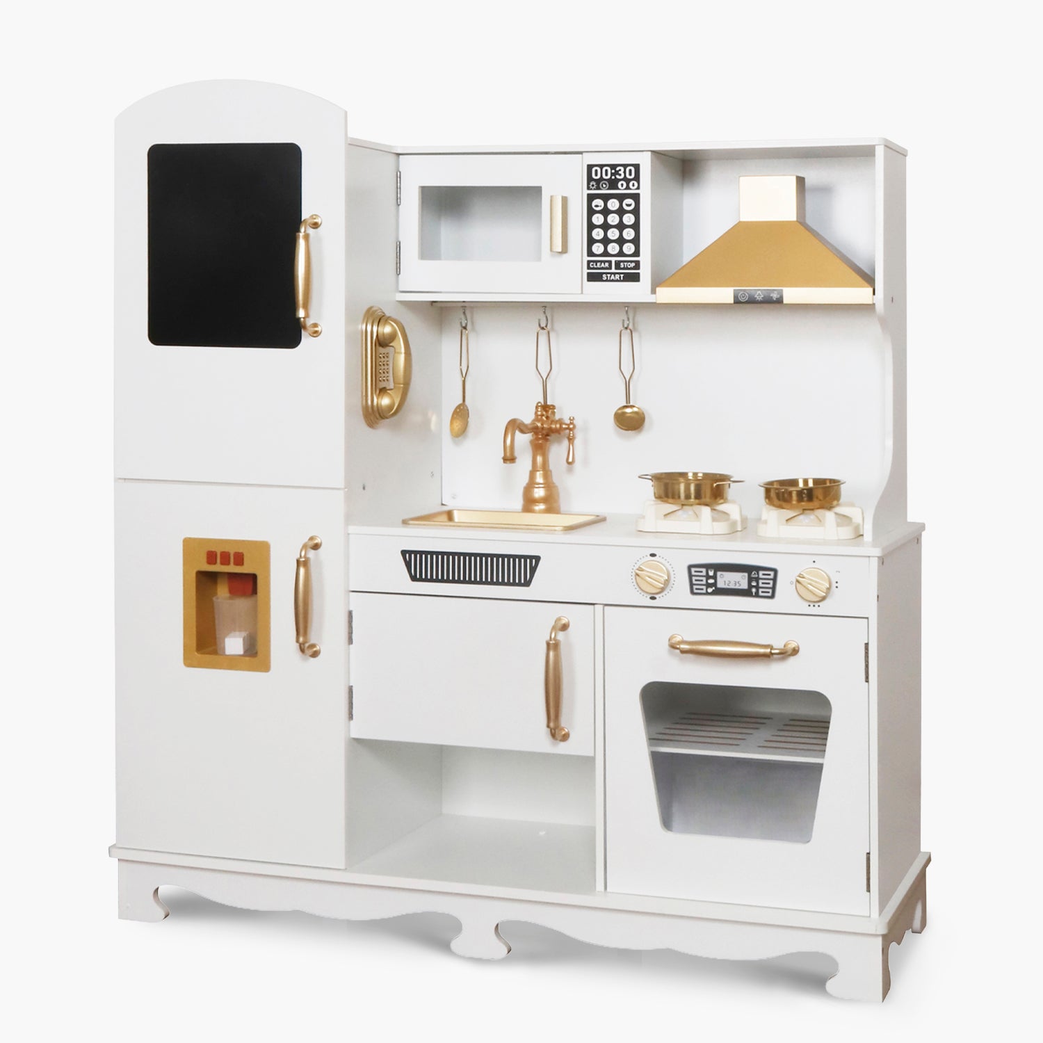 Cocina Infantil de Madera Eloisa Blanco