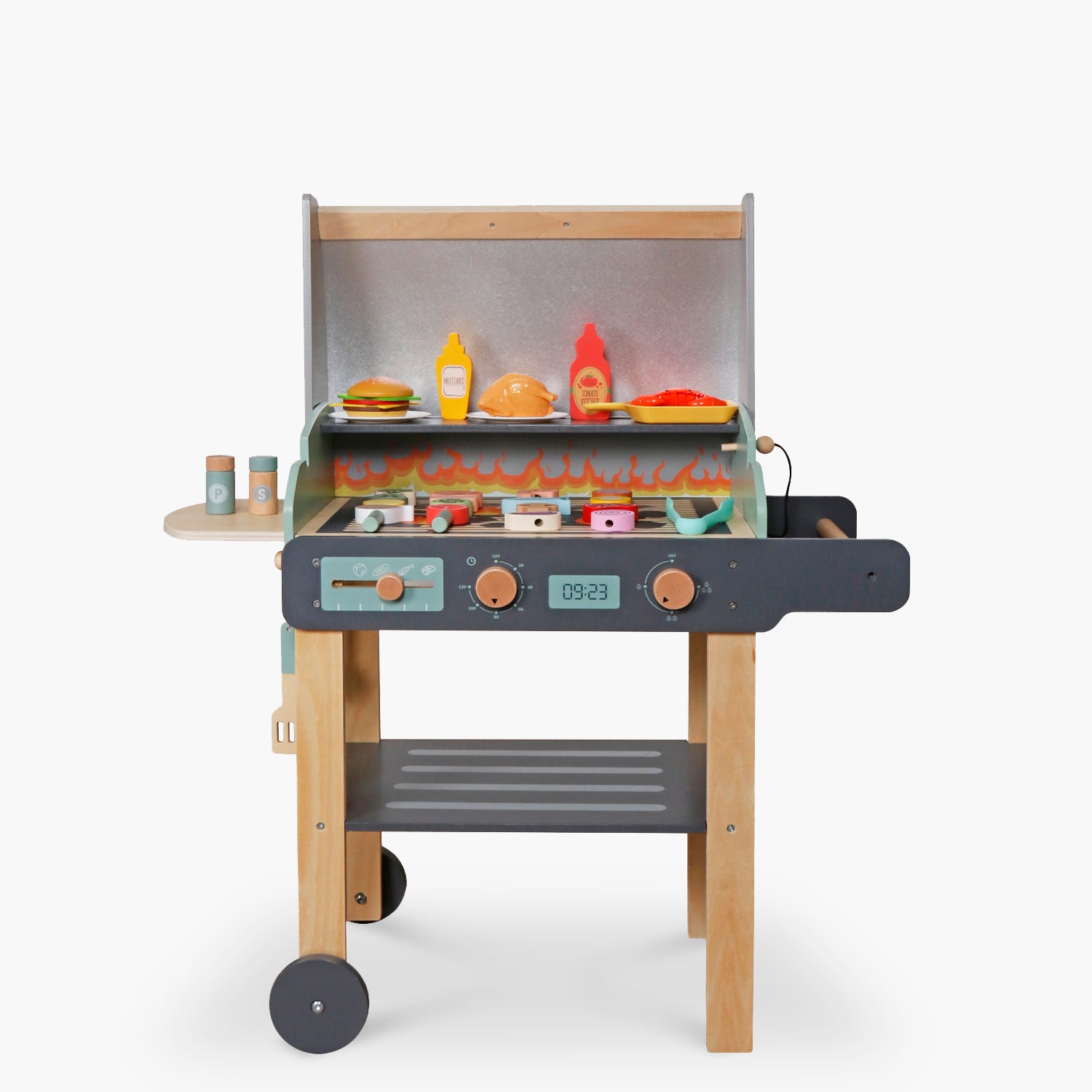 Parrilla Infantil de Madera Alonso Multicolor