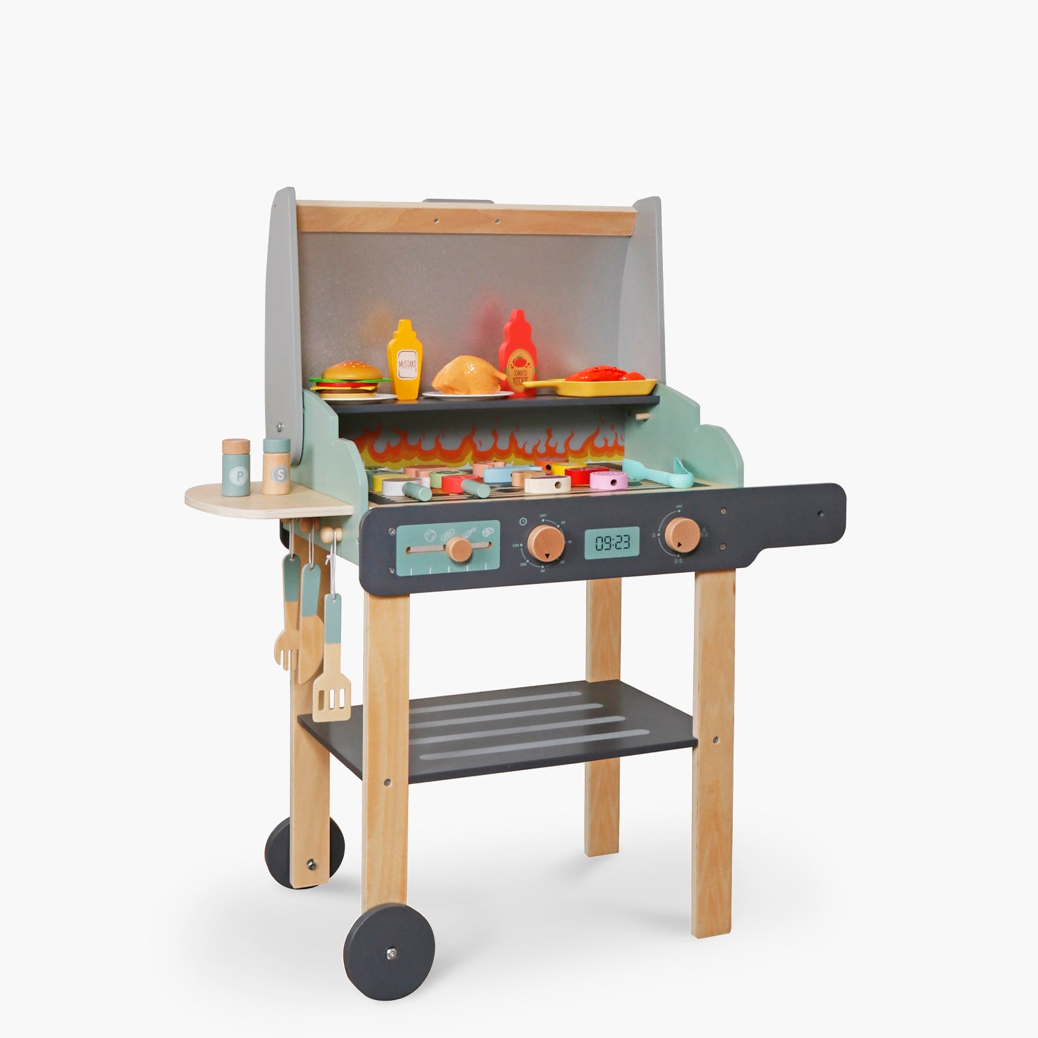Parrilla Infantil de Madera Alonso Multicolor